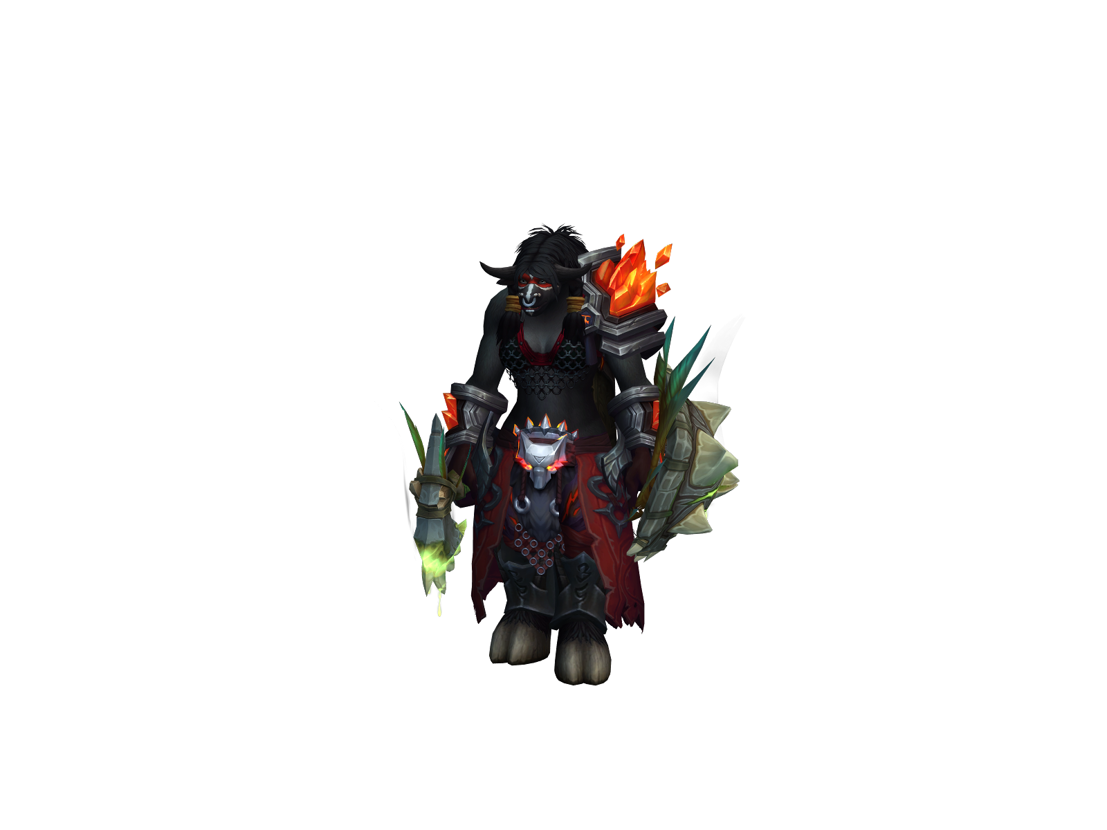 Náyra 3D character render