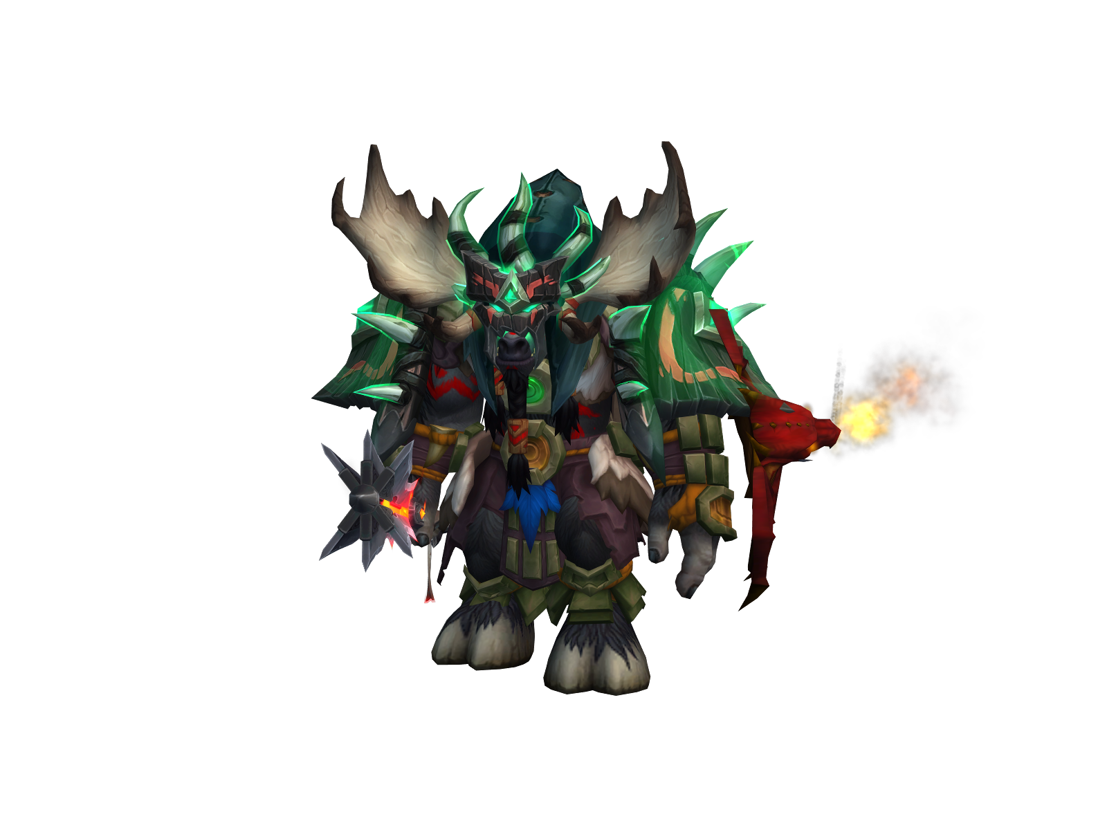 Booganbi 3D character render