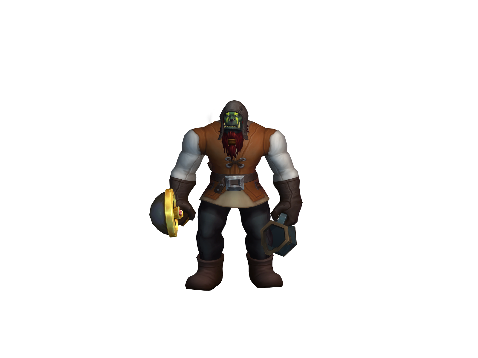 Letonk 3D character render