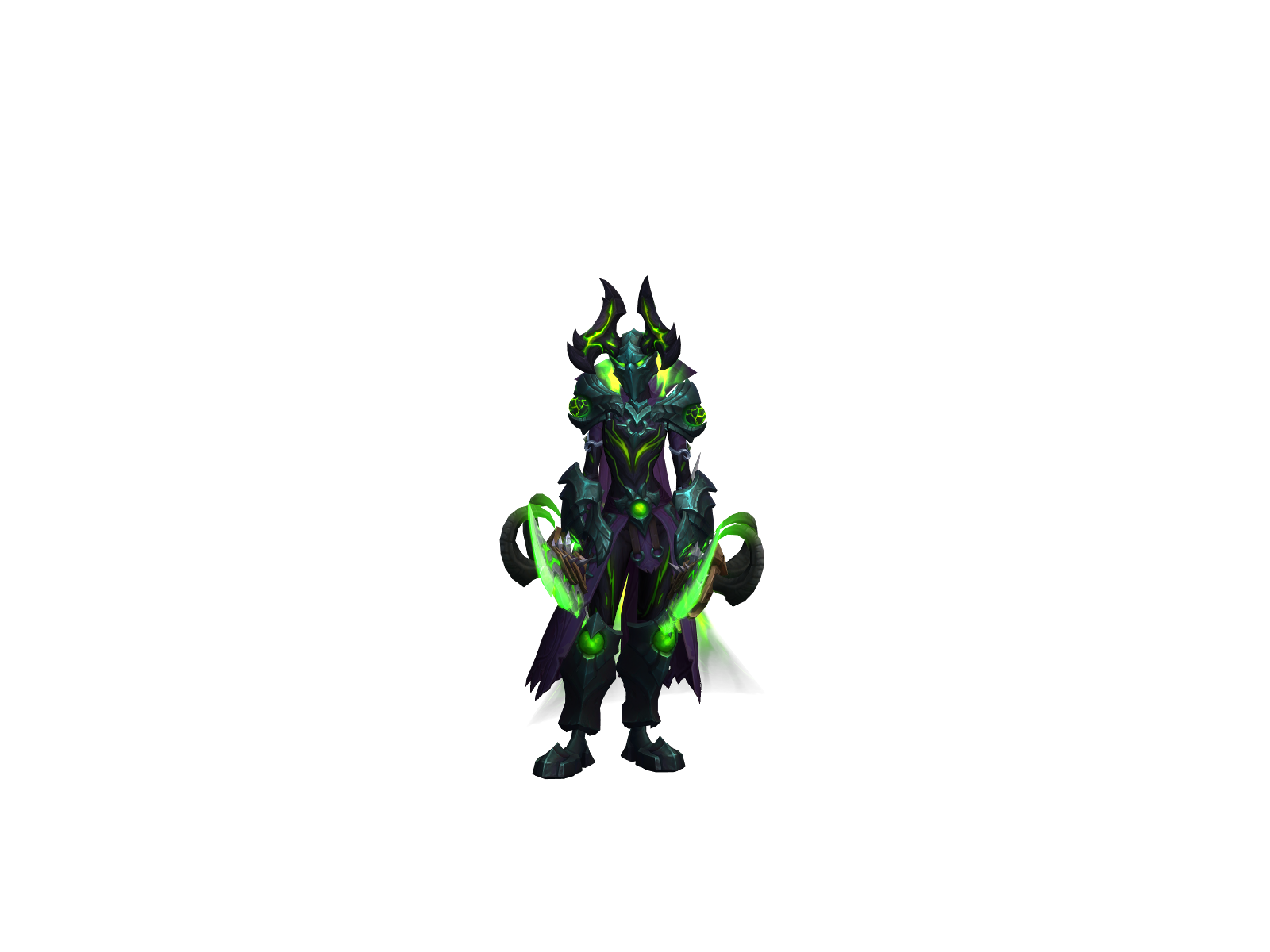 Demonsoon 3D character render