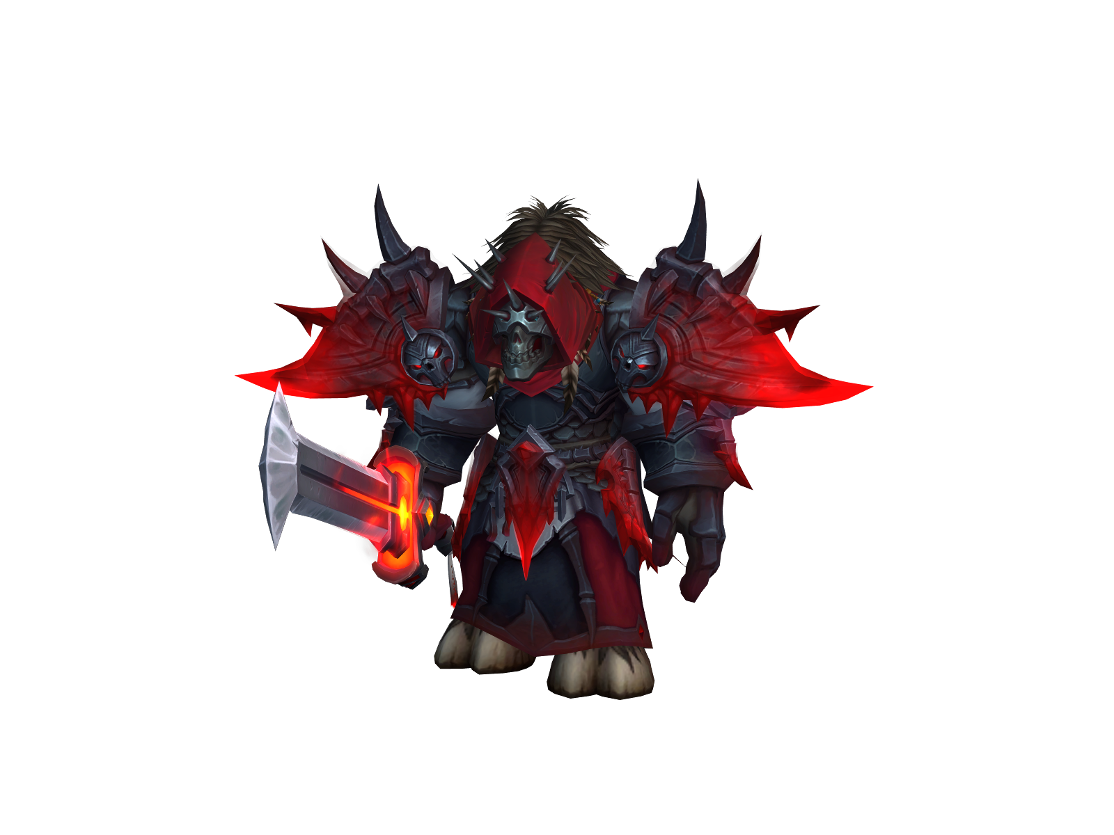 Hurstules 3D character render