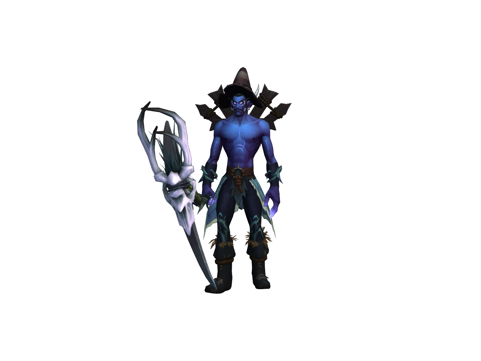 Wickedsnitch 3D character render