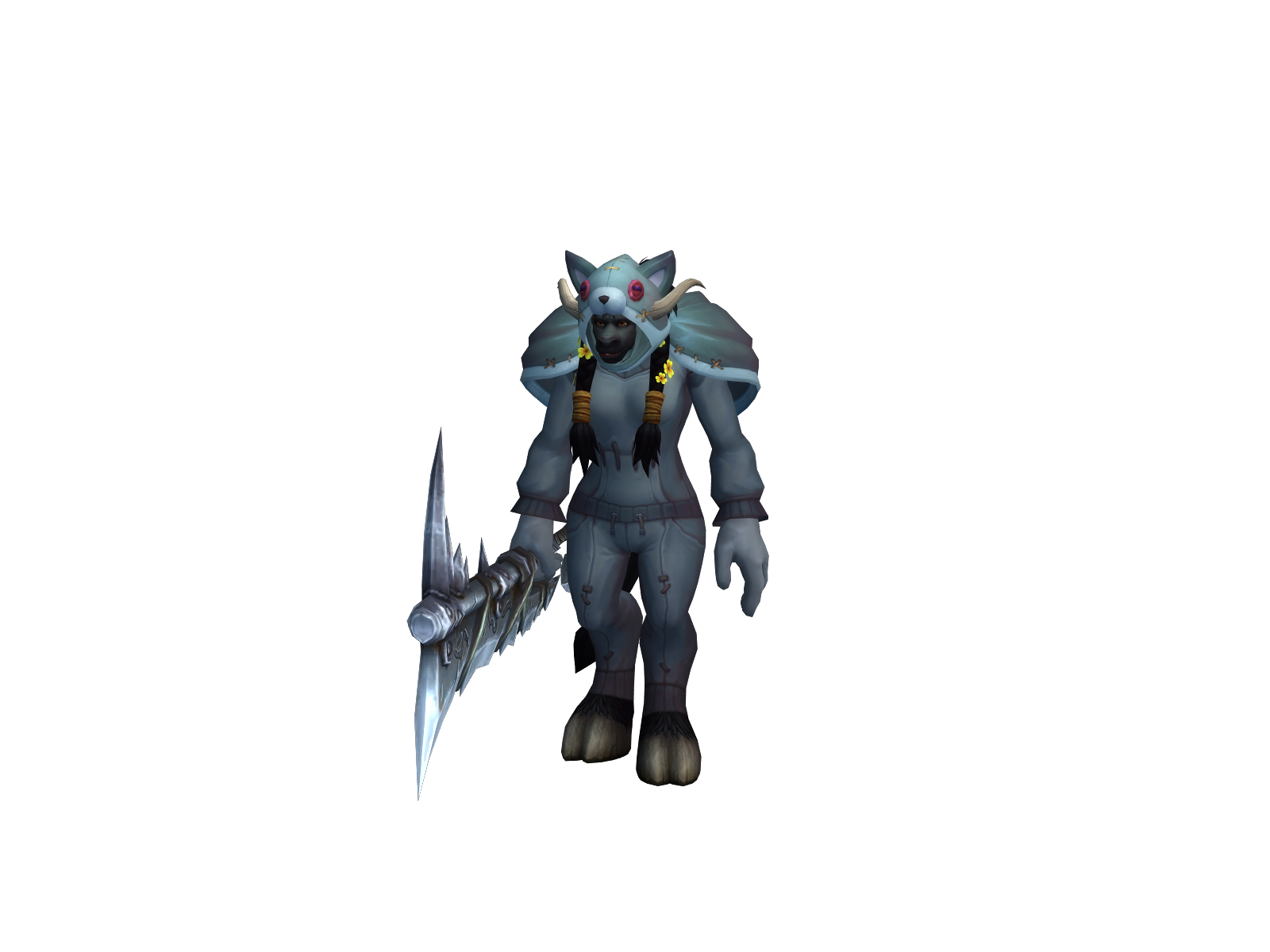 Permit 3D character render