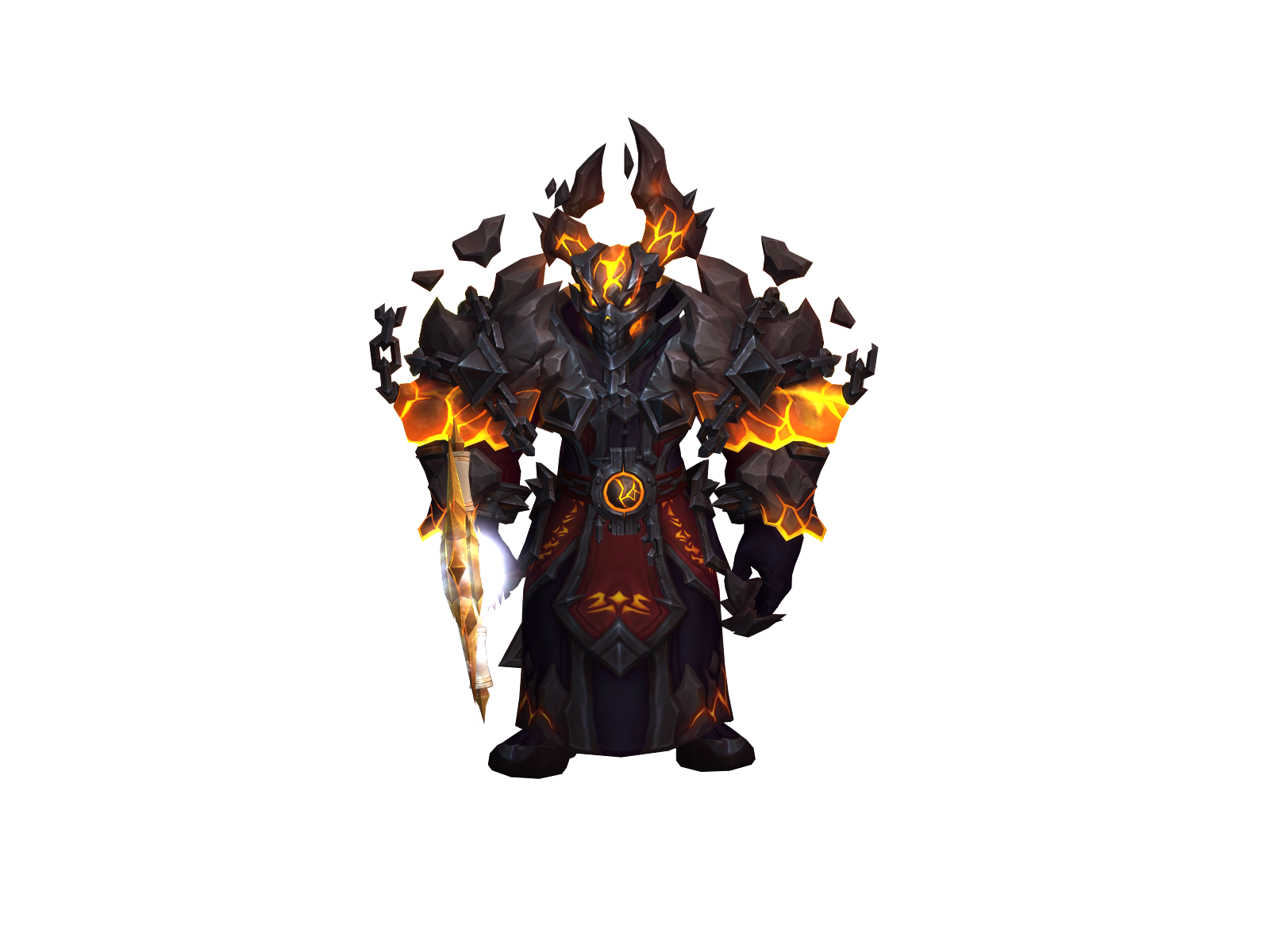 Highwarlock 3D character render