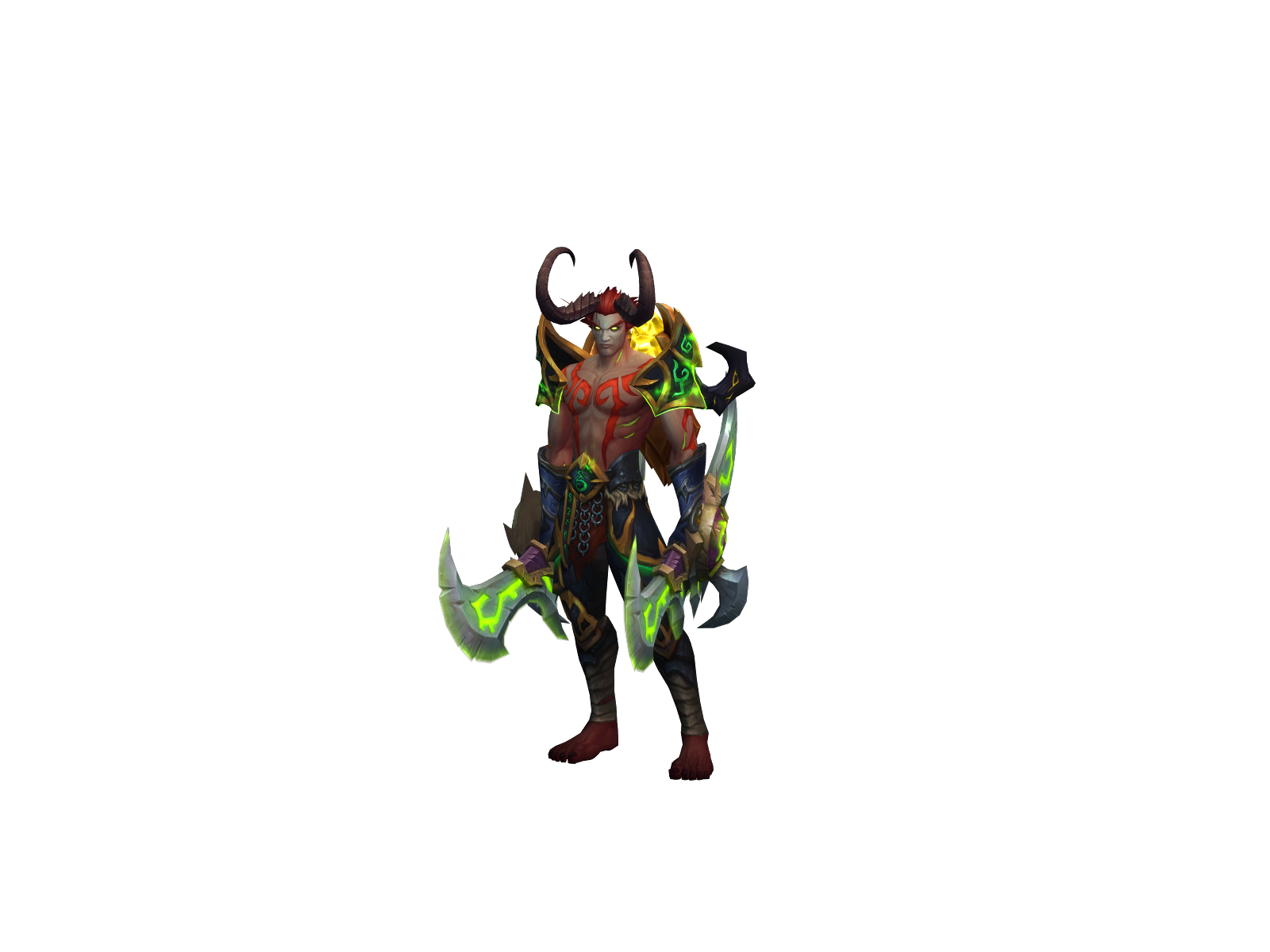 Sideshowfel 3D character render