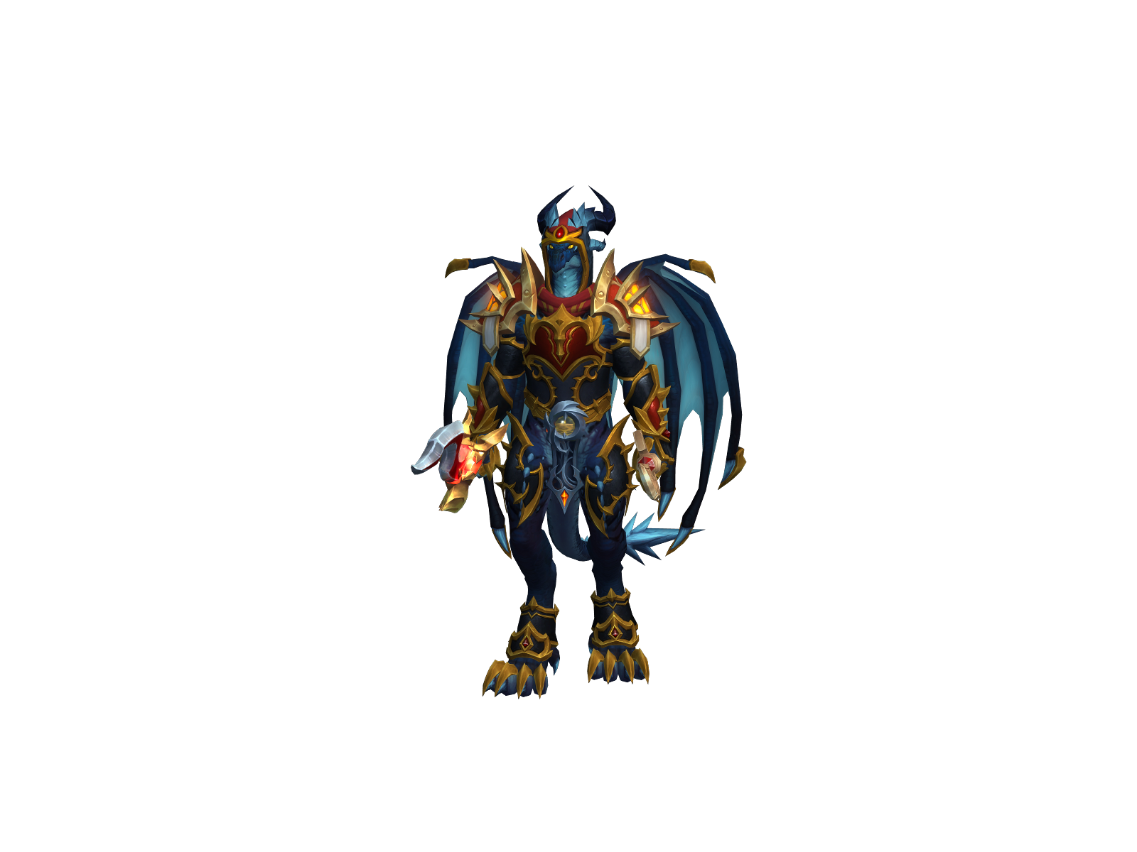 Rexigneous 3D character render