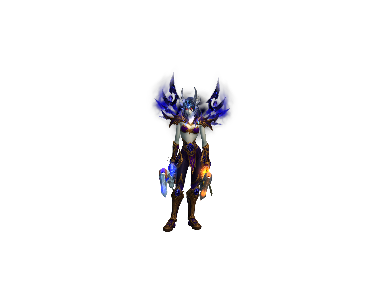 Shadowblade 3D character render