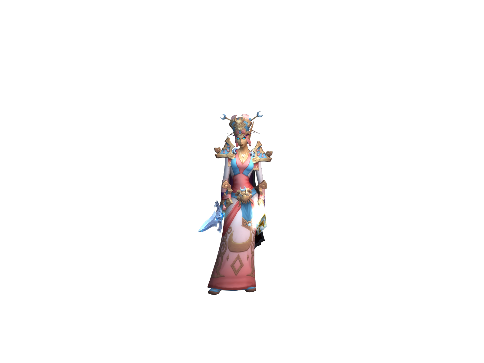 Snowsnw 3D character render