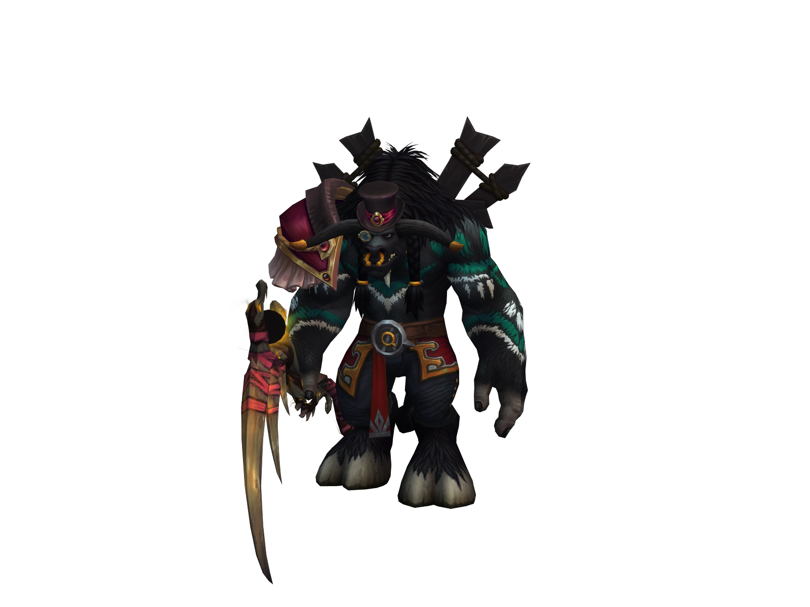 Uy 3D character render
