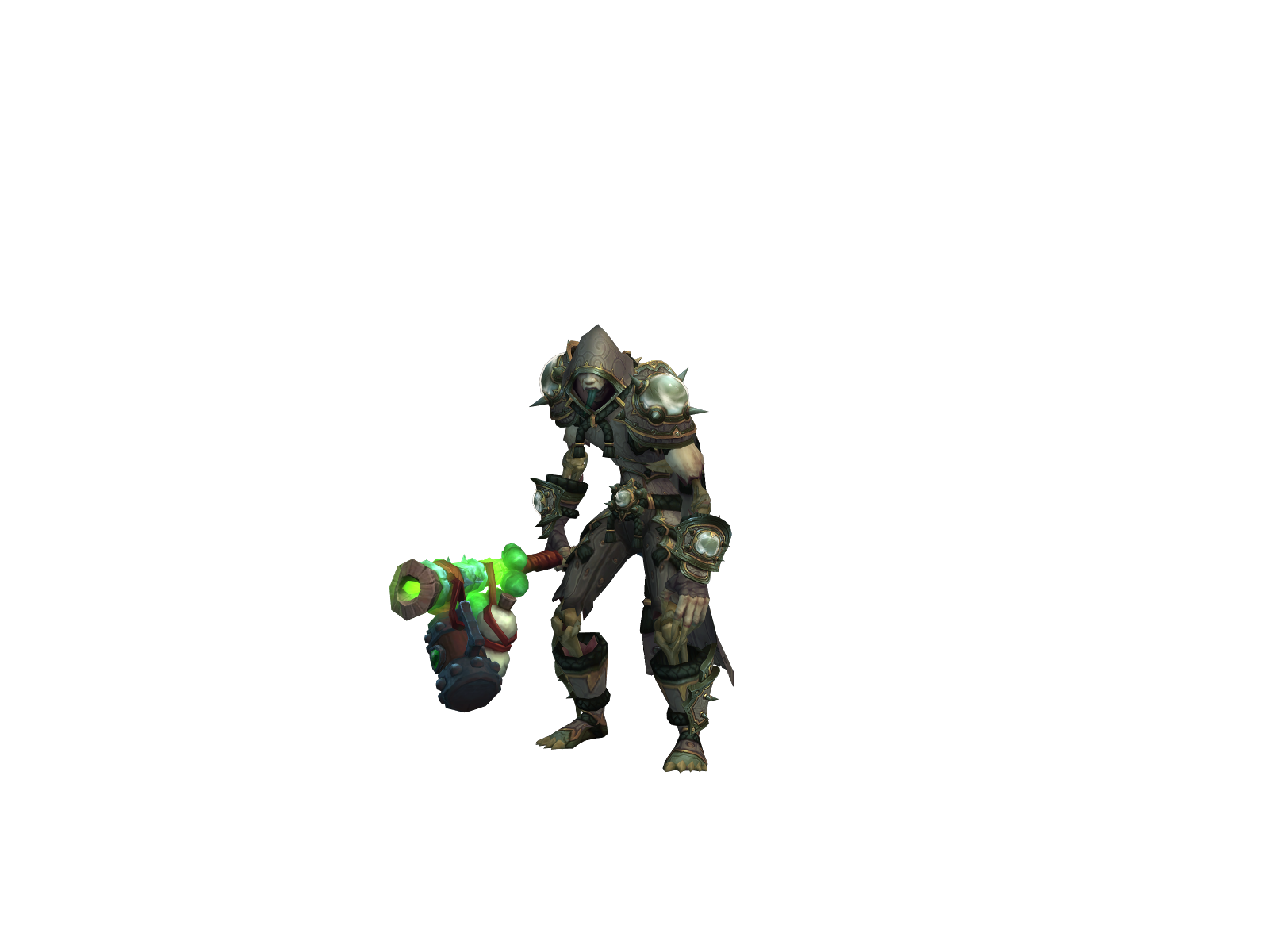 Milerne 3D character render