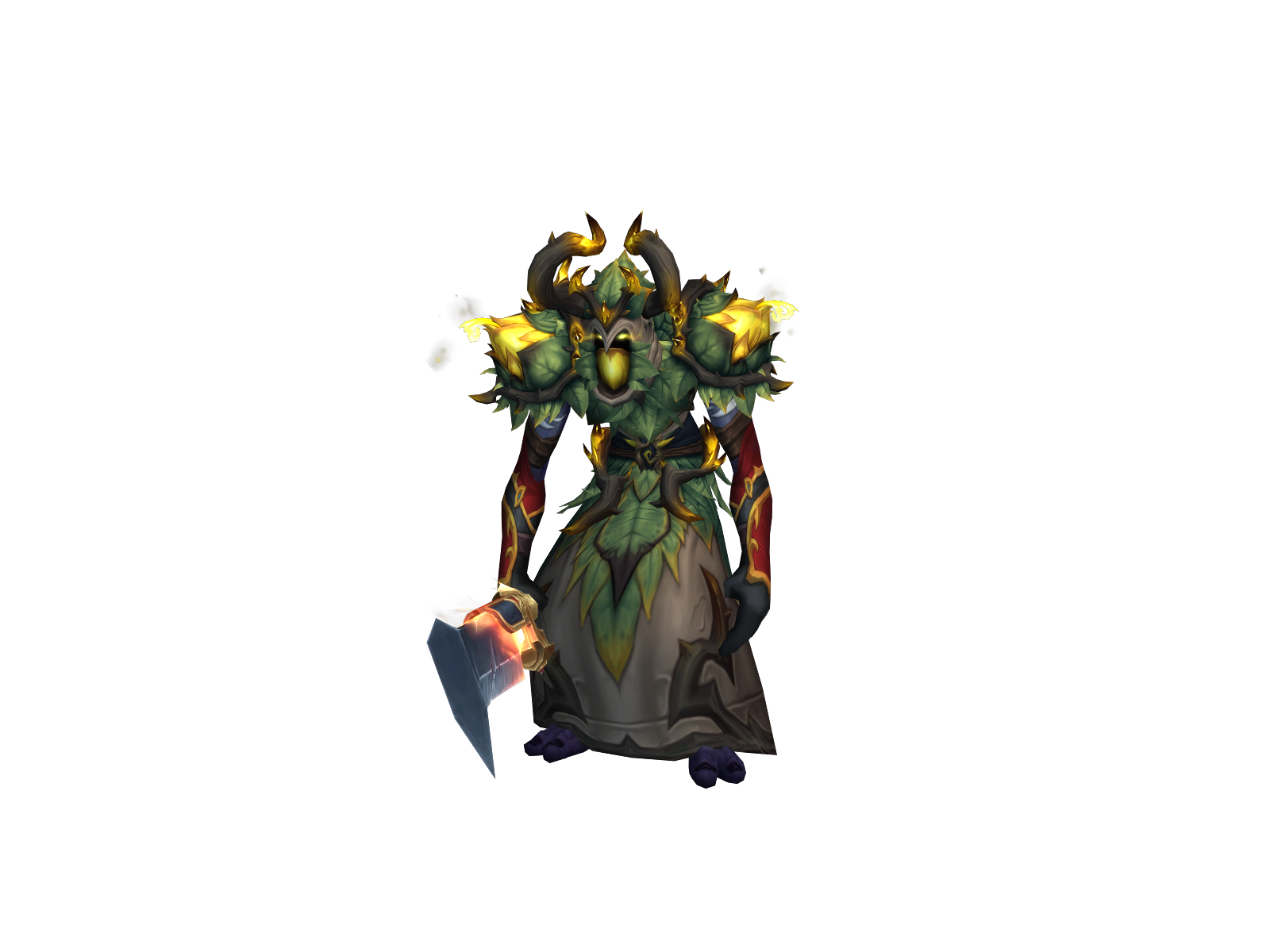 Shamedru 3D character render