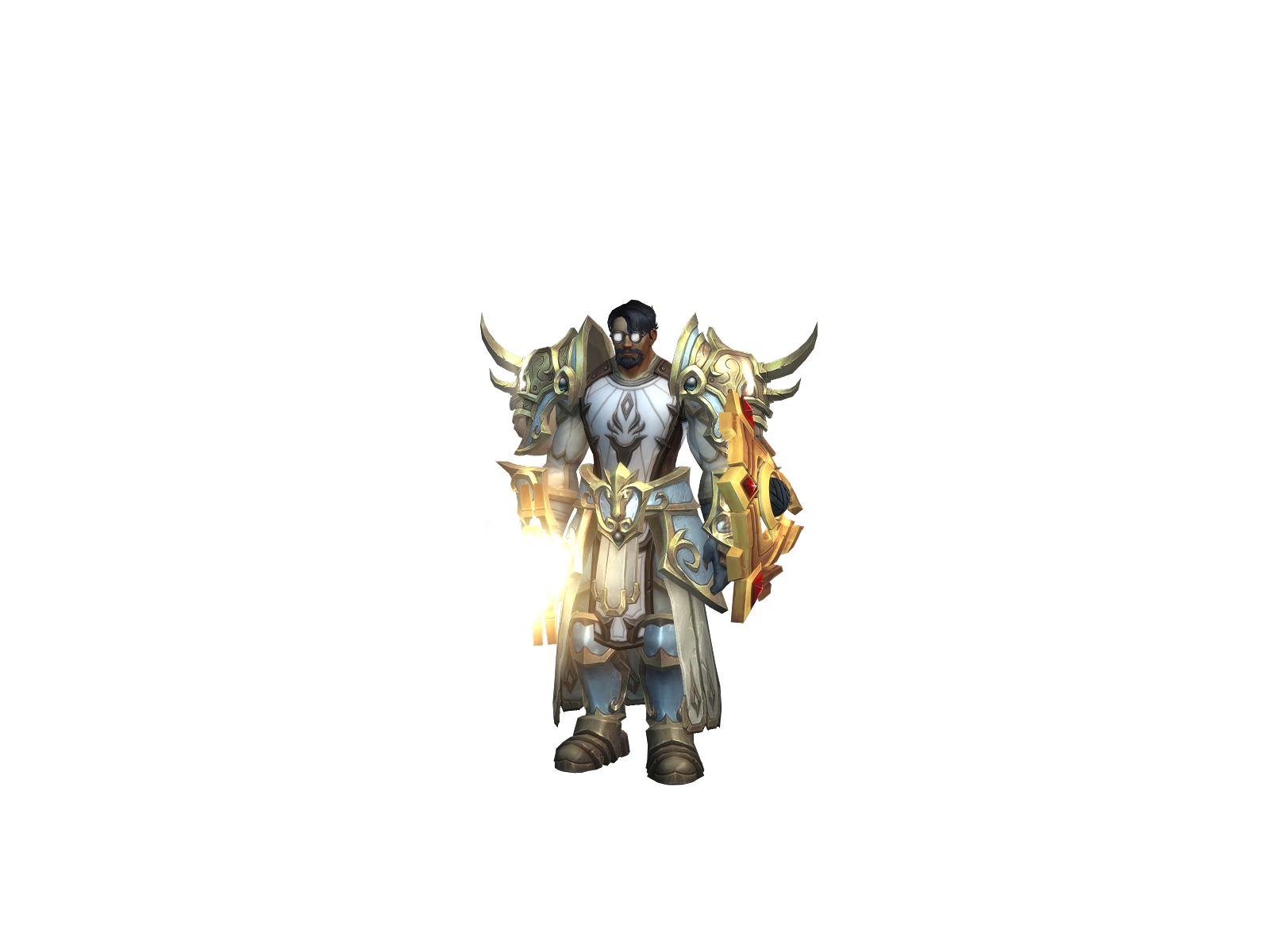 Dawnbreaker 3D character render