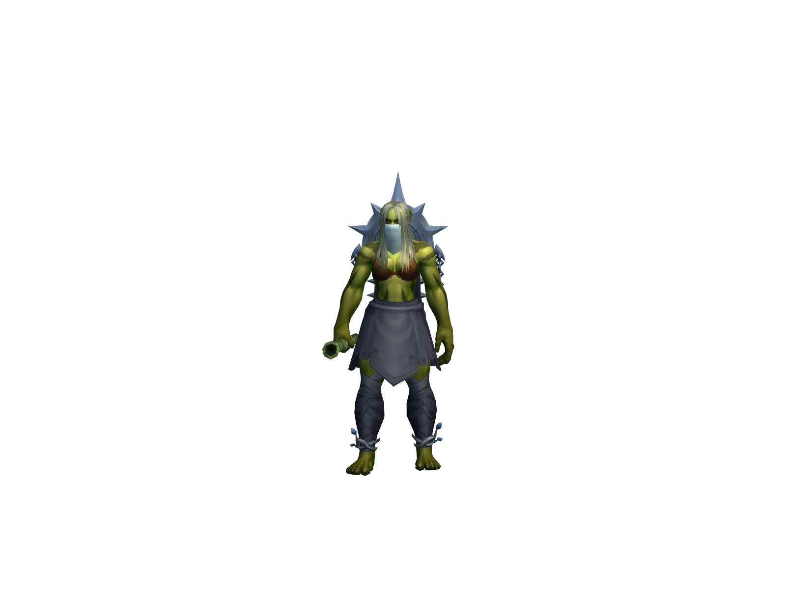 Boochlock 3D character render
