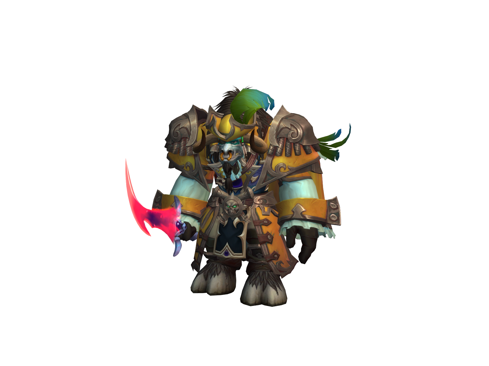 Greennîght 3D character render