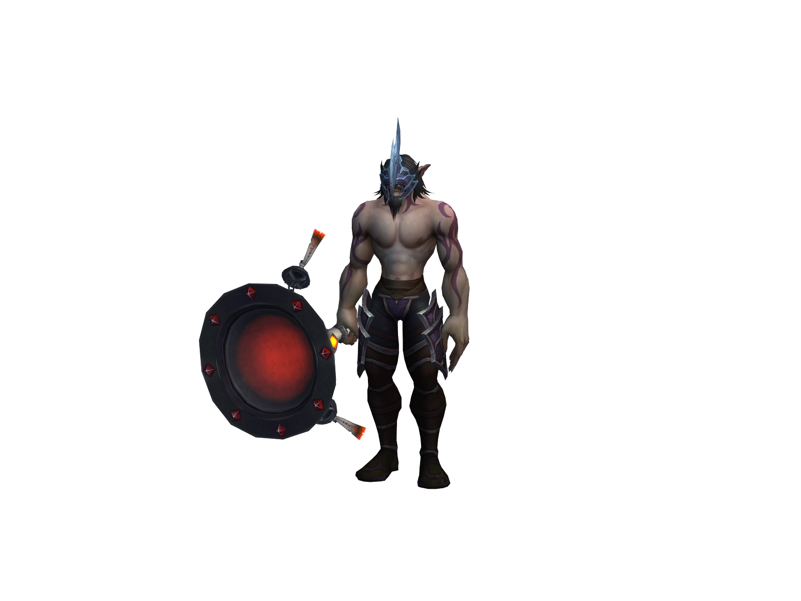 Rydemin 3D character render