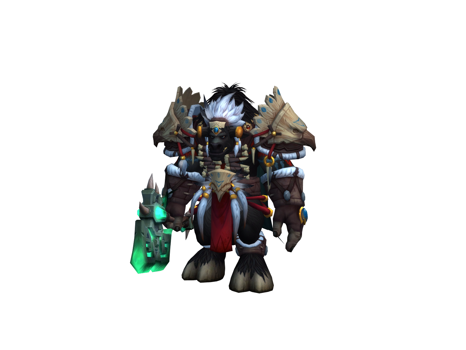Aootah 3D character render