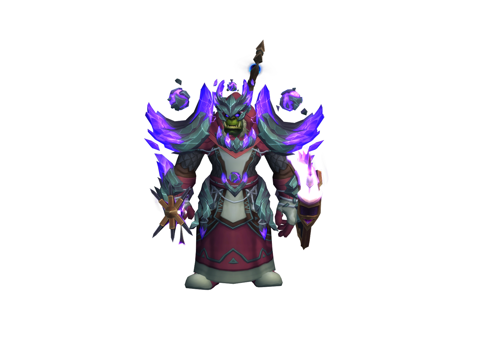 Hootiehoo 3D character render