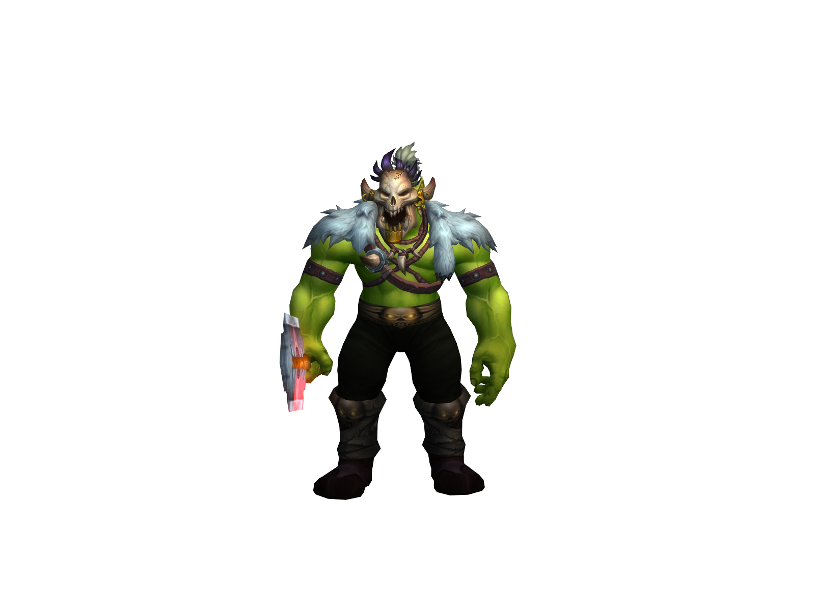 Badomèns 3D character render