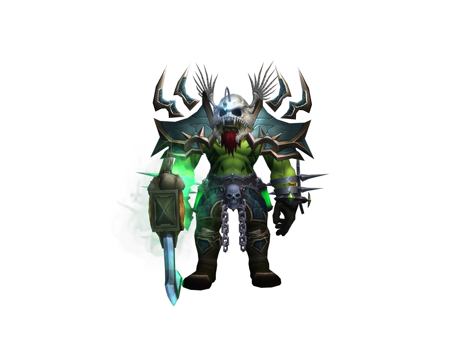 Tribalmalum 3D character render