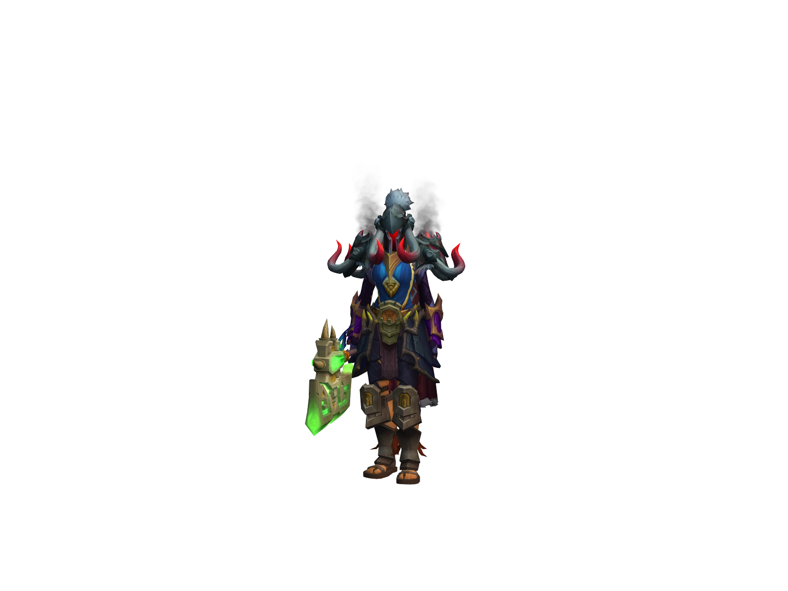 Enomonwar 3D character render