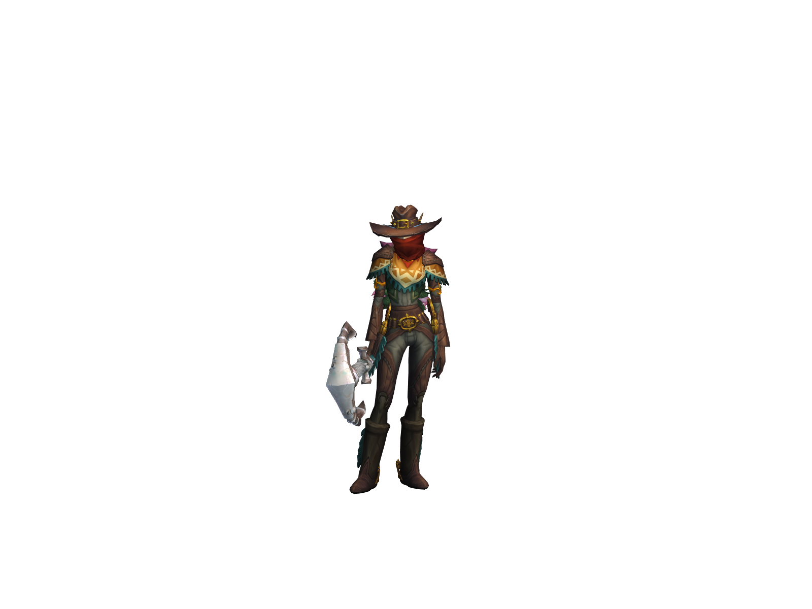 Fathernate 3D character render