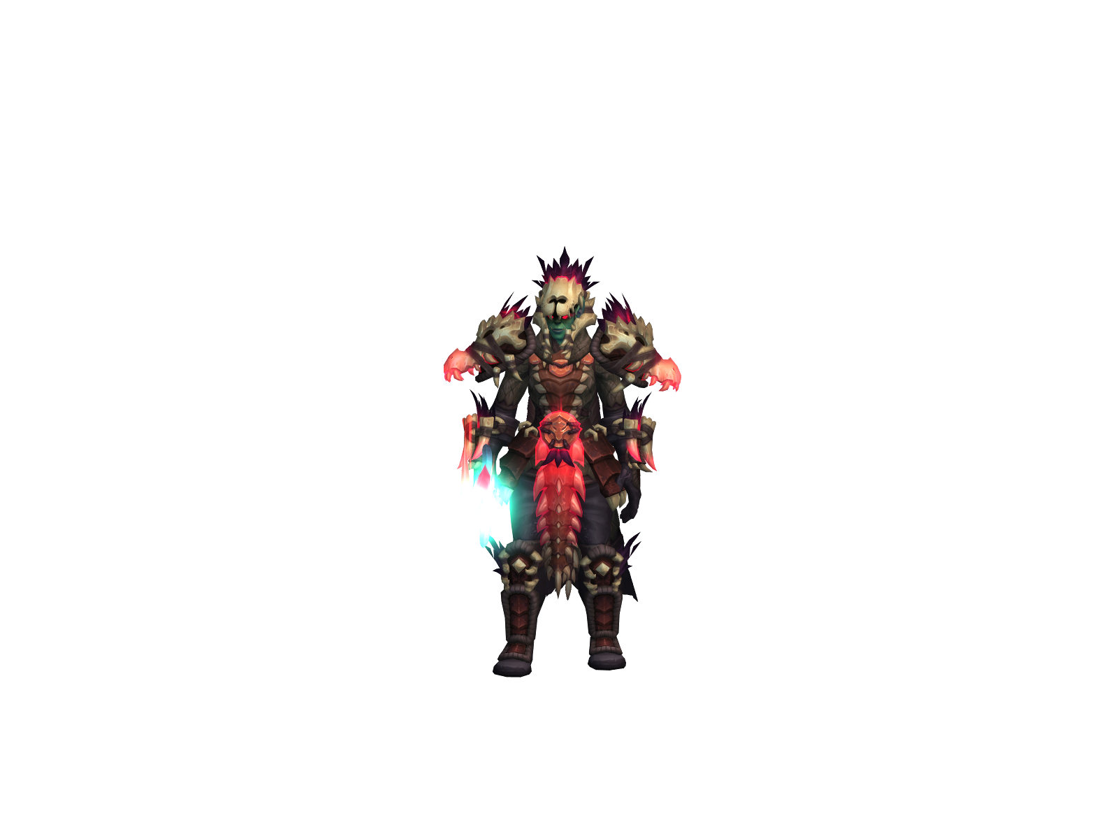 Tekoraia 3D character render