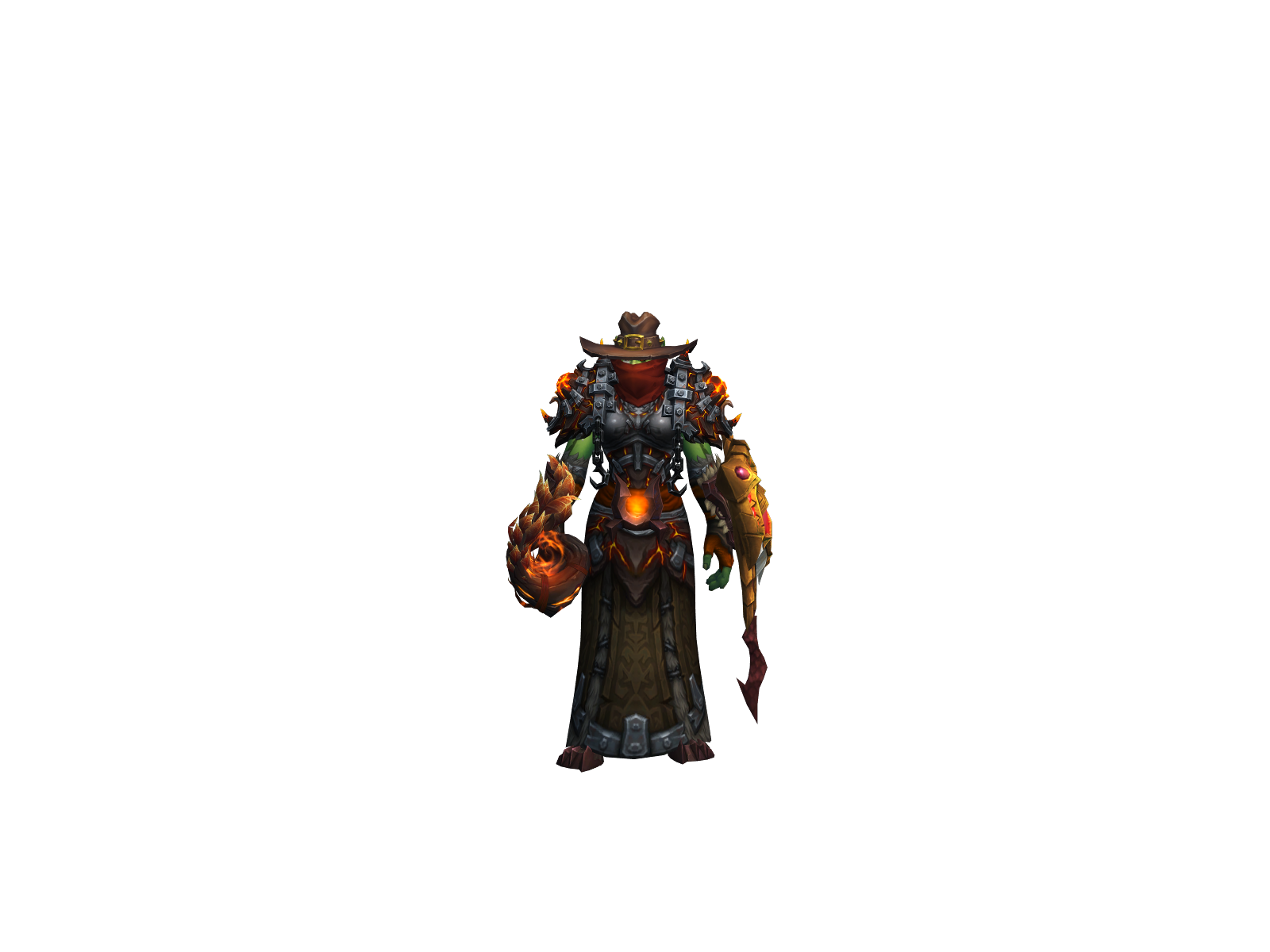 Ouchybolts 3D character render