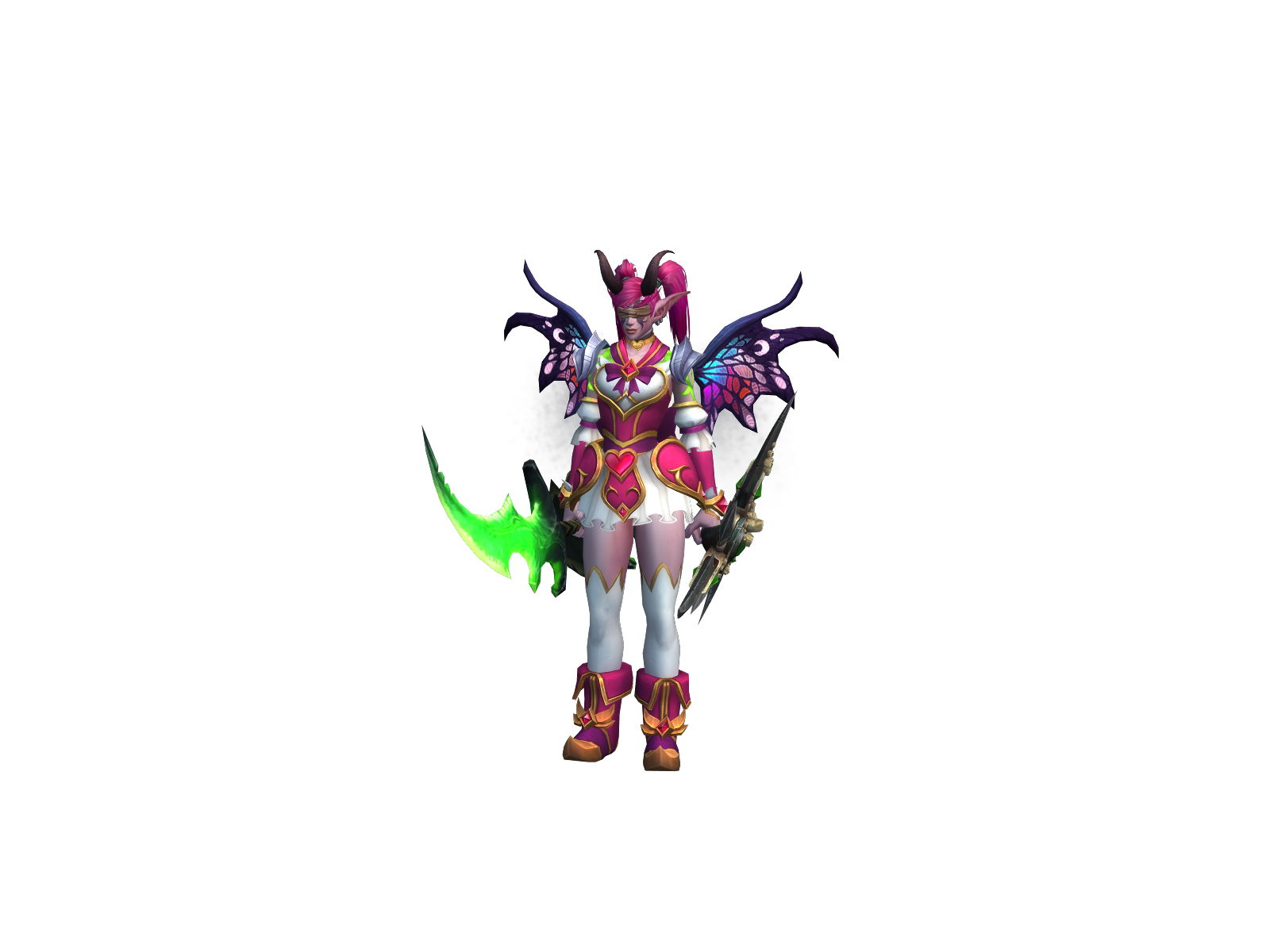 Illadman 3D character render