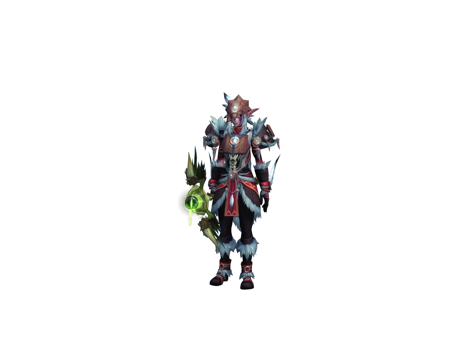 Feralfree 3D character render