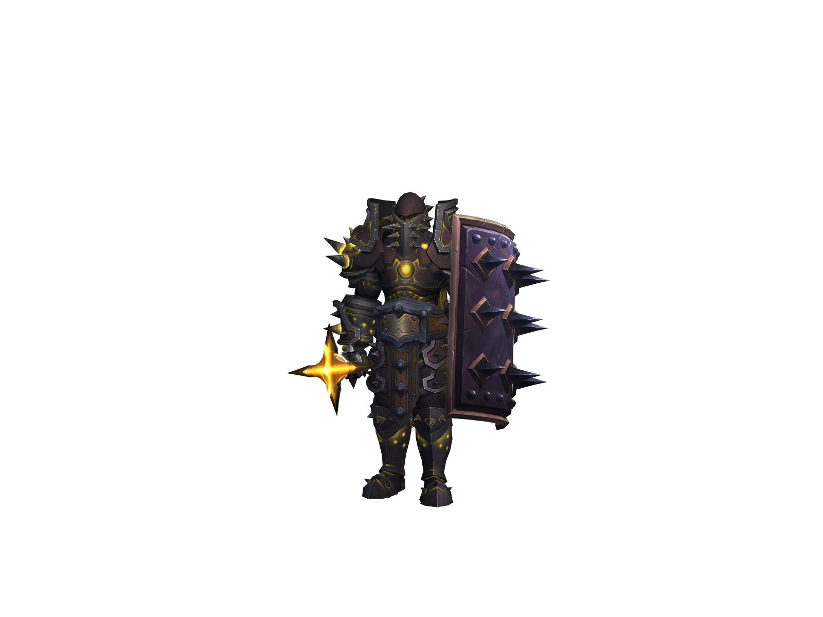 Handalton 3D character render