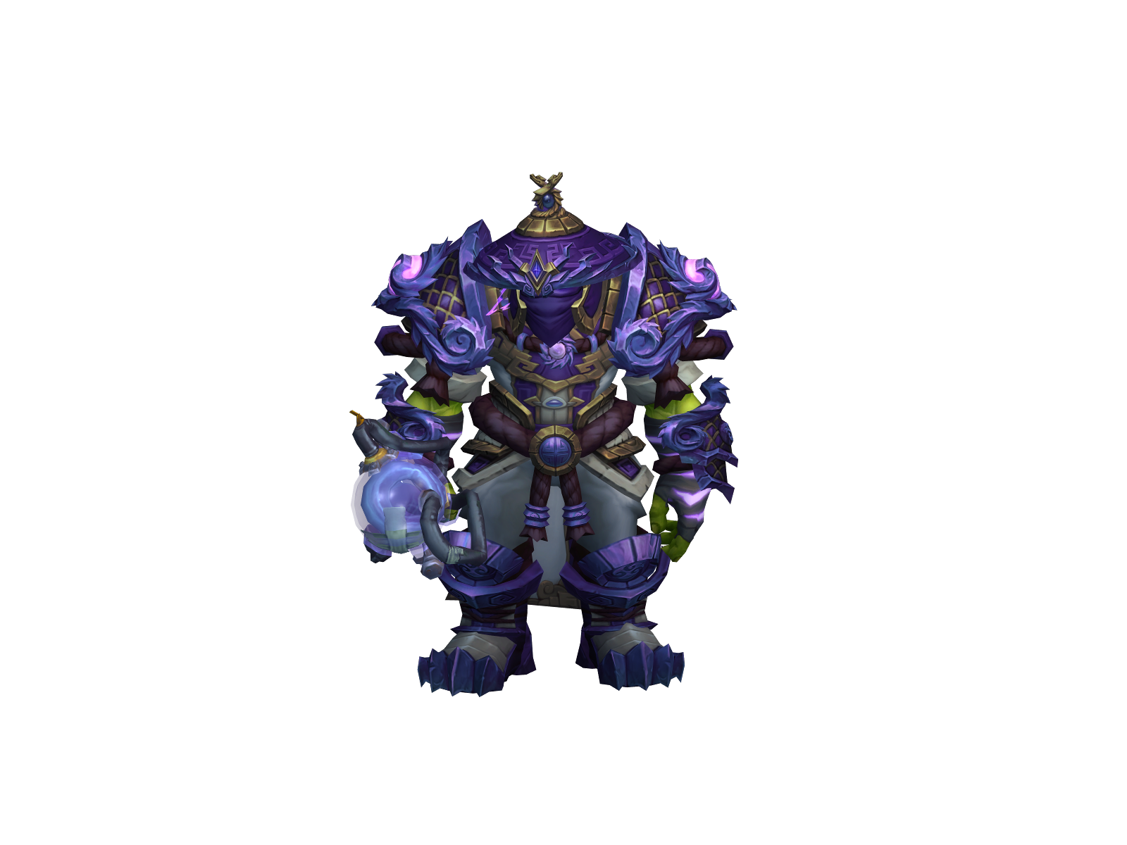 Grotug 3D character render