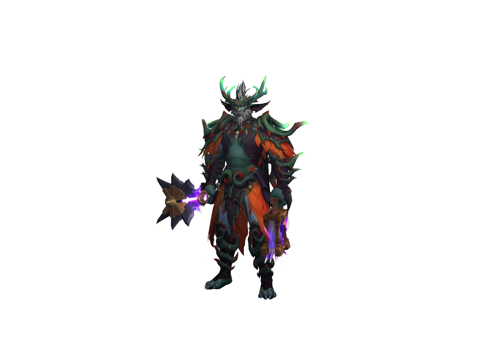 Harandruið 3D character render