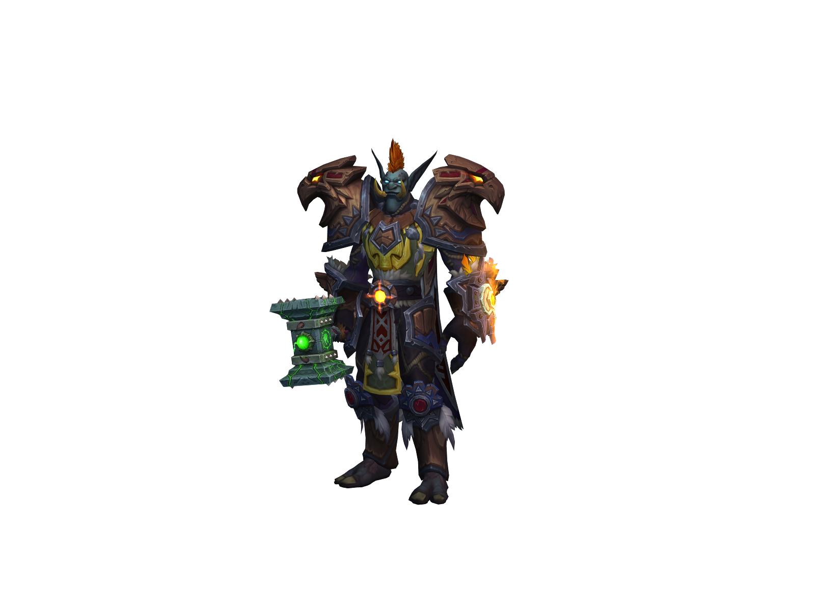 Aphexar 3D character render
