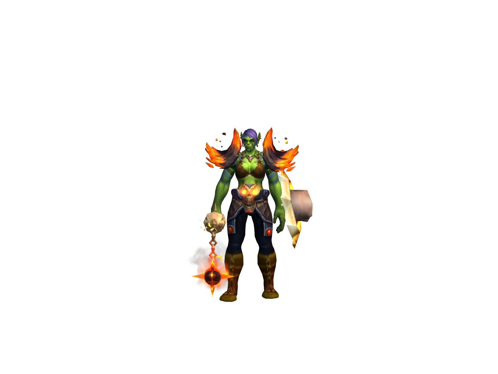 Shetotes 3D character render