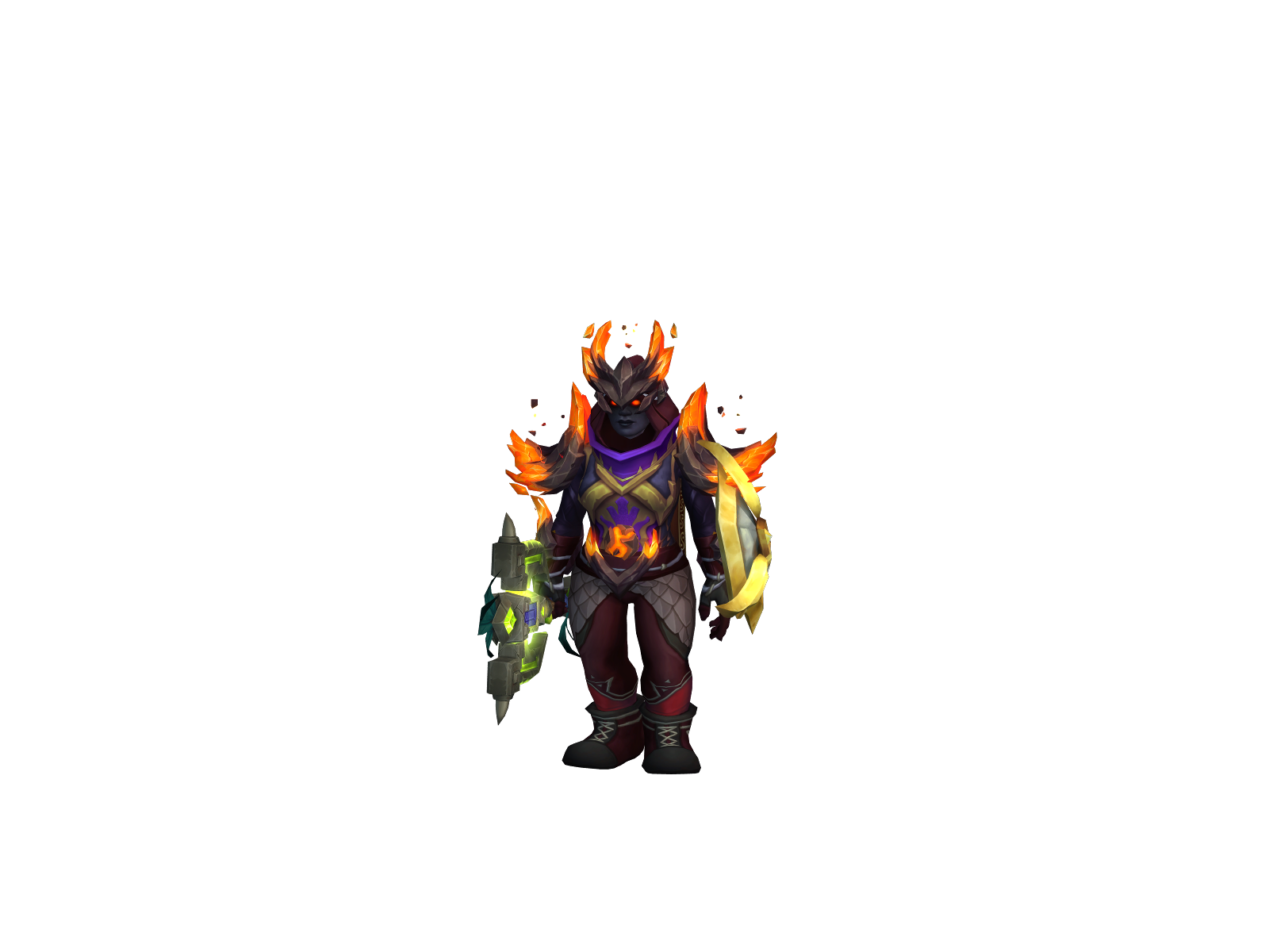 Maviskuku 3D character render