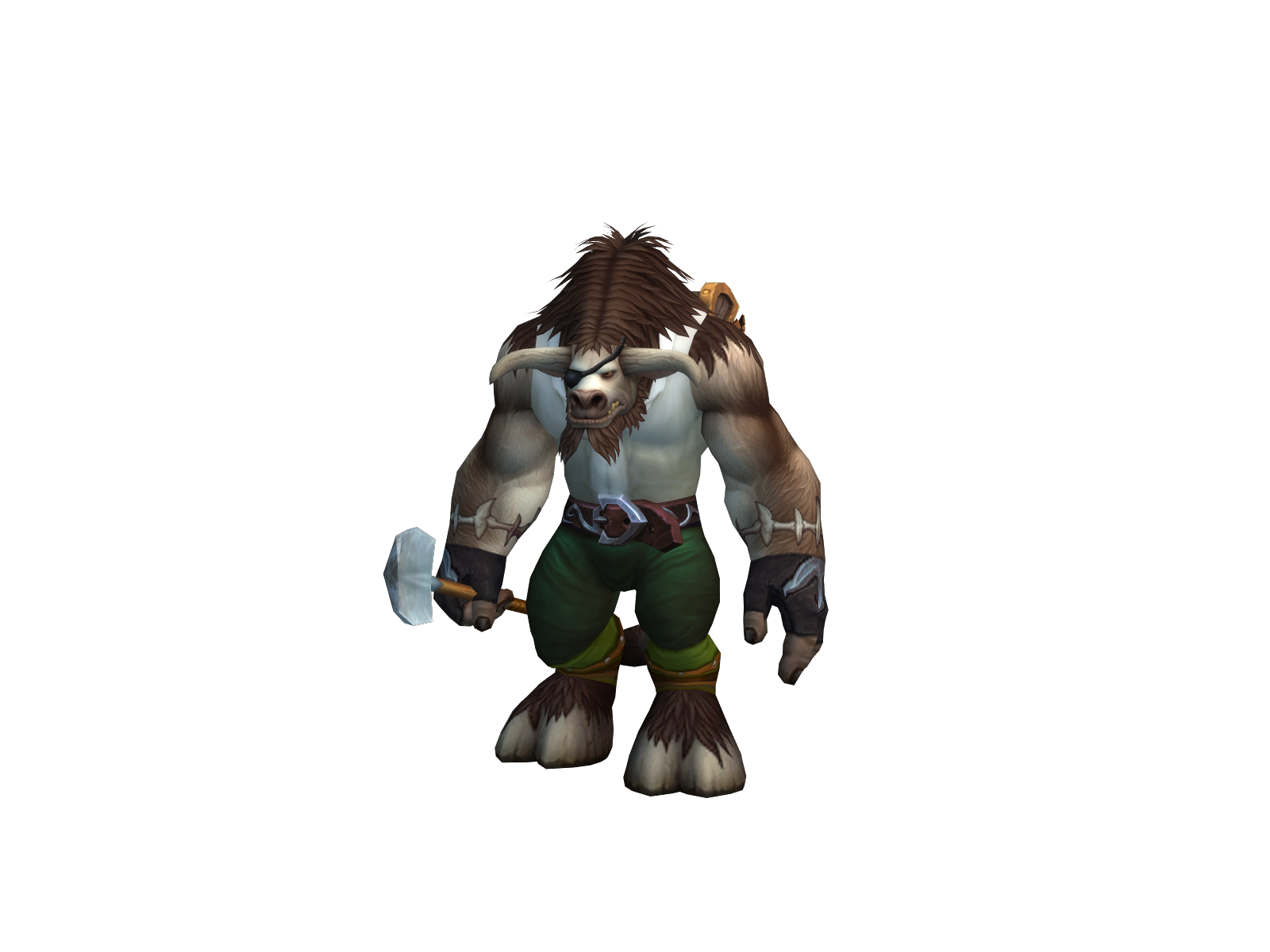 Naturish 3D character render