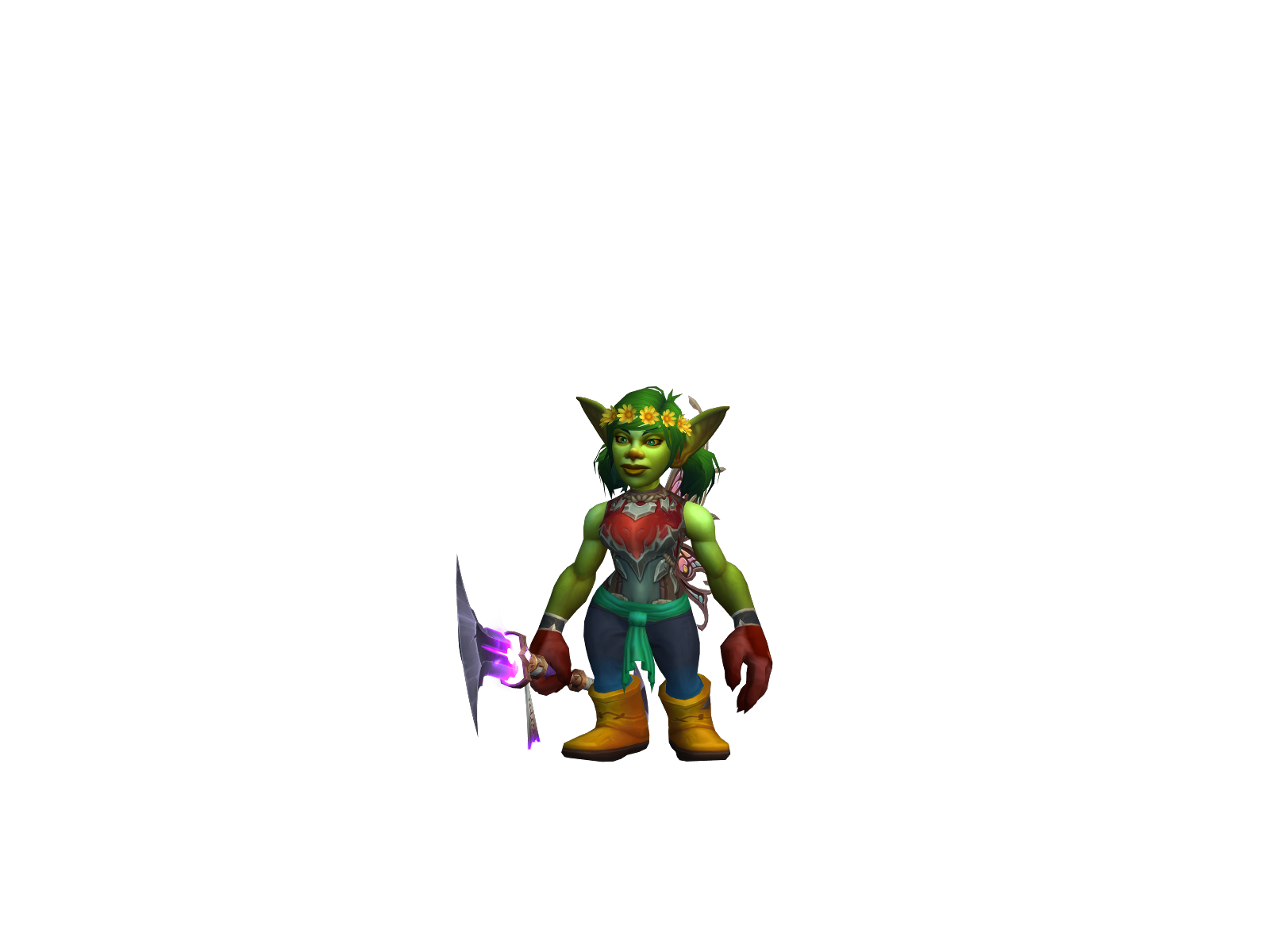 Hotshotgg 3D character render