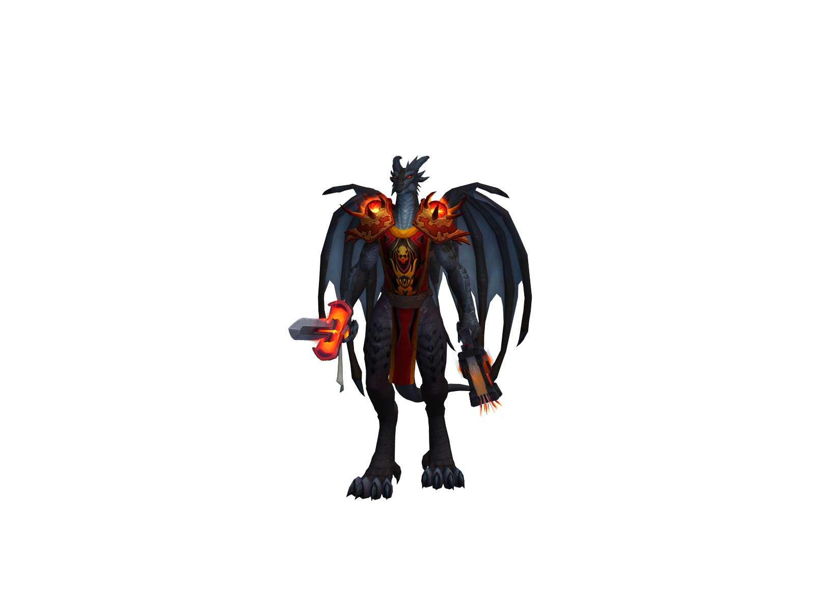 Uncleirøh 3D character render