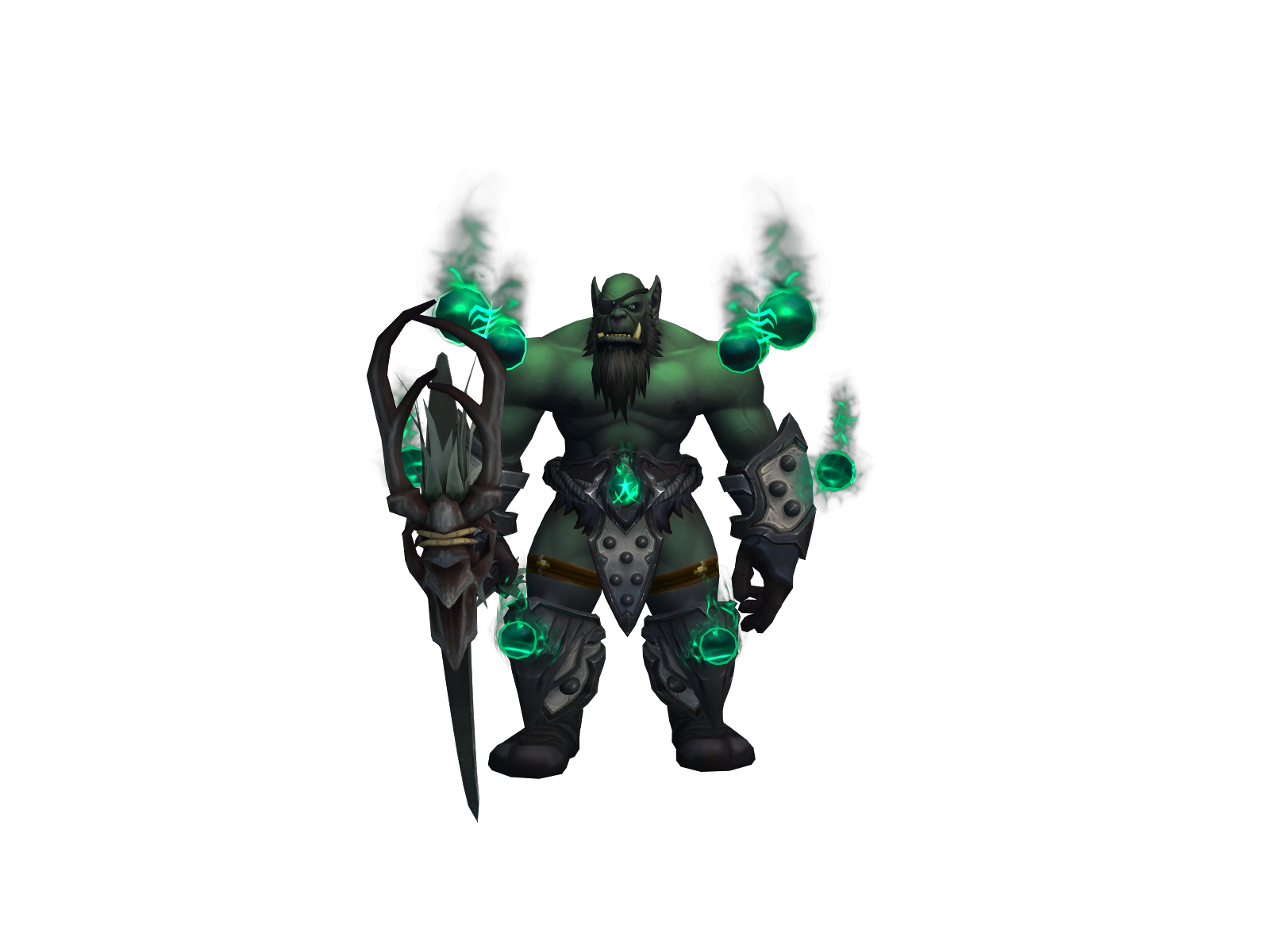 Monaks 3D character render