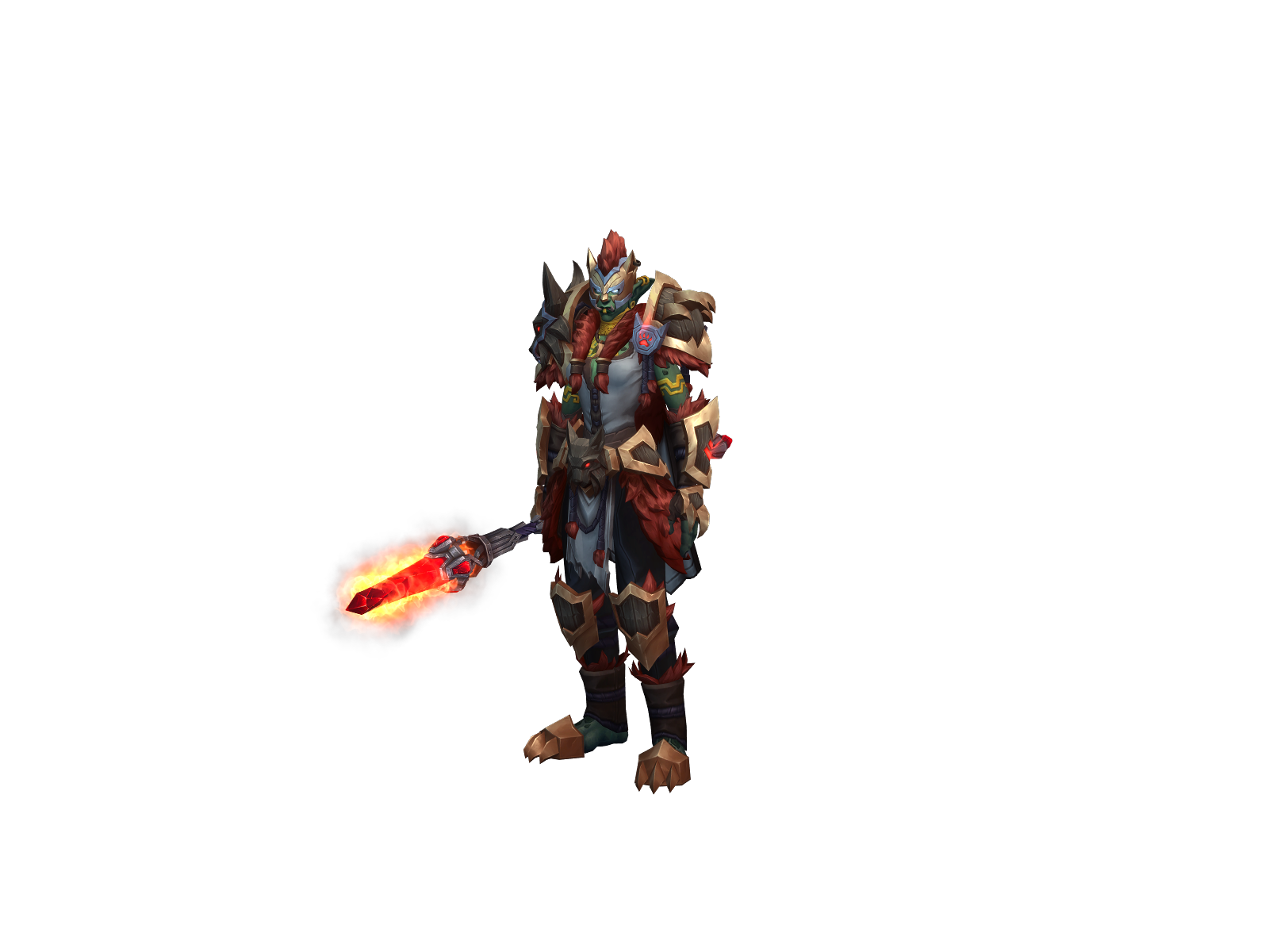 Anwala 3D character render