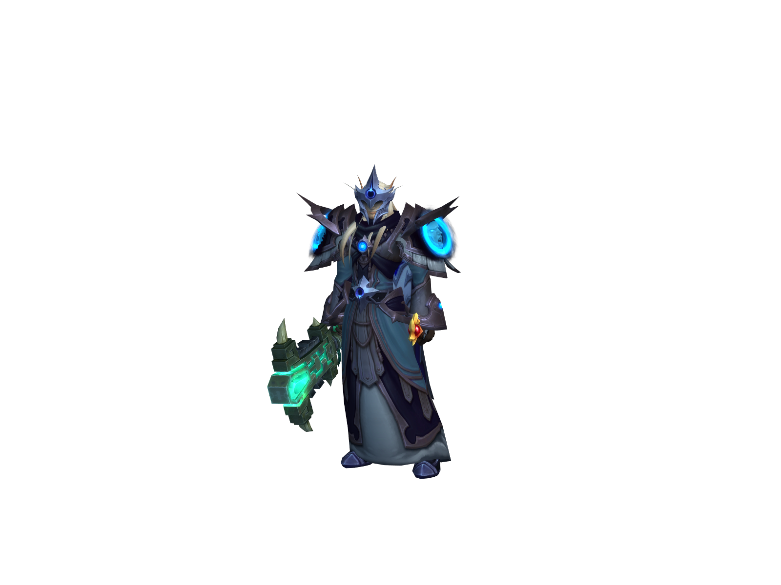 Vynash 3D character render