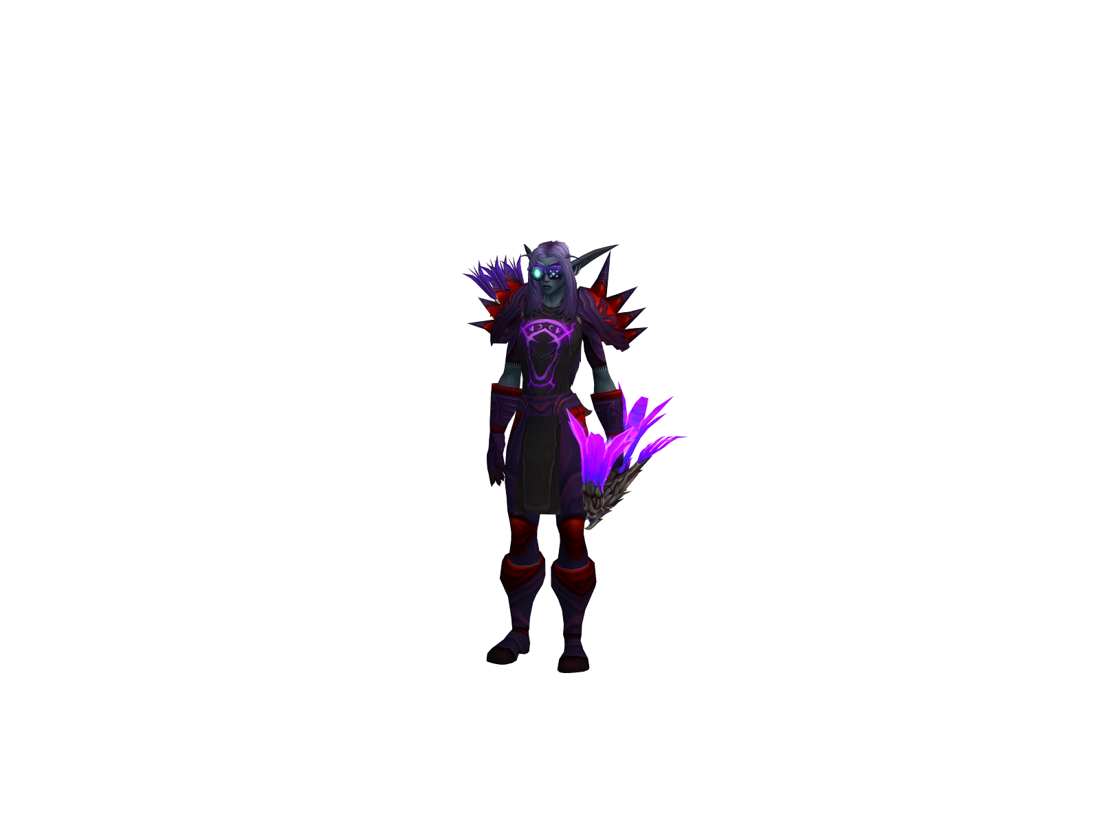 Rinkia 3D character render