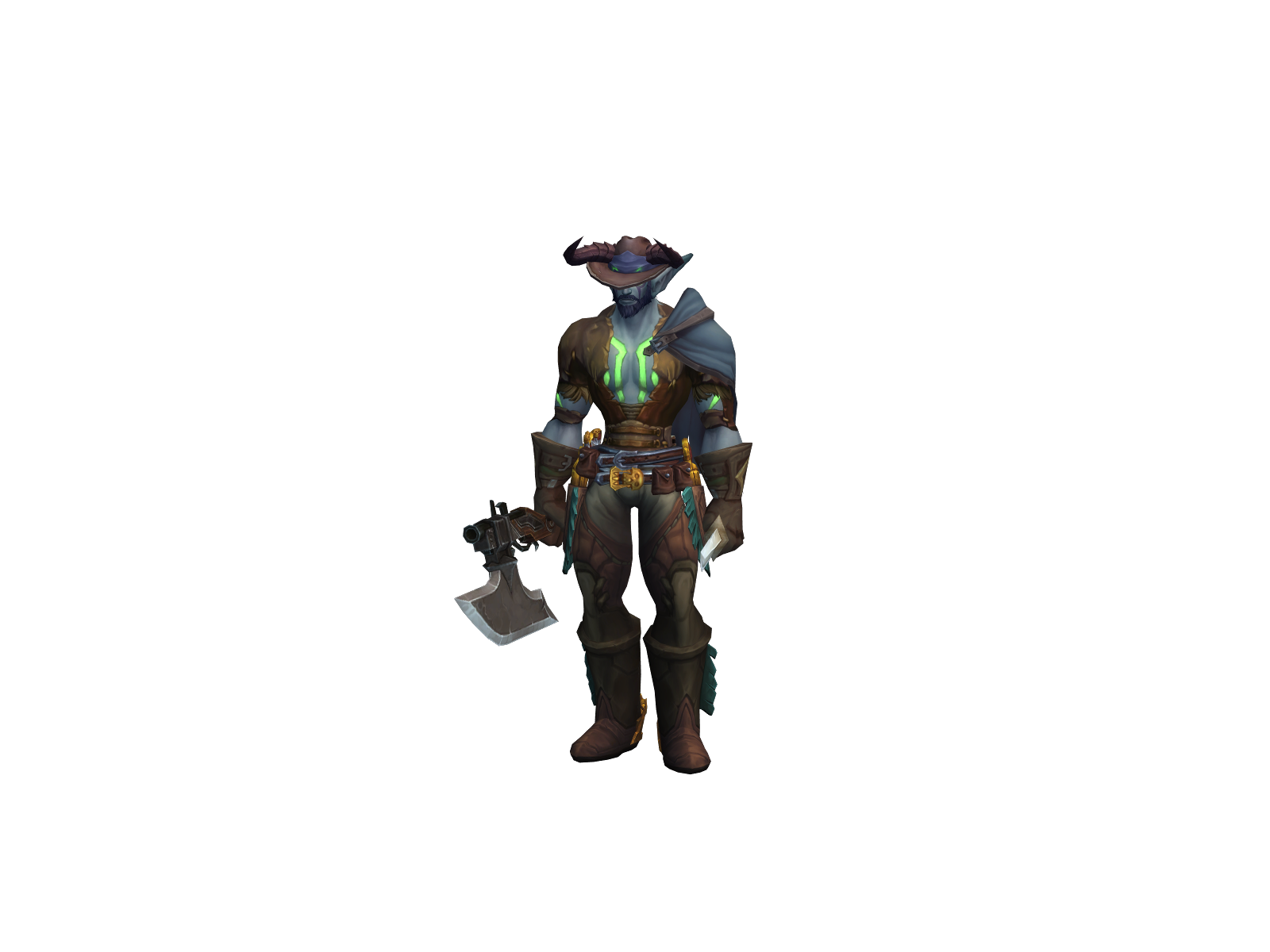 Raventree 3D character render
