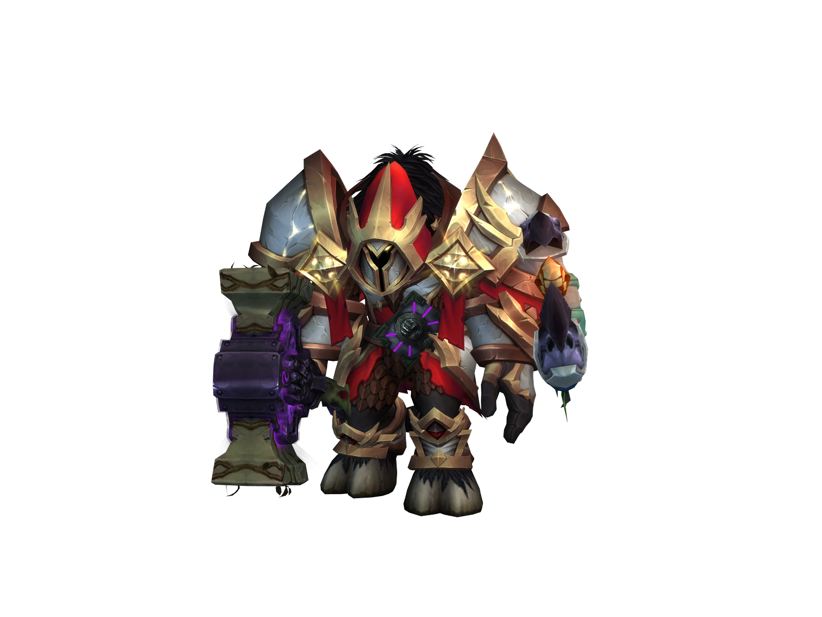 Steelhide 3D character render