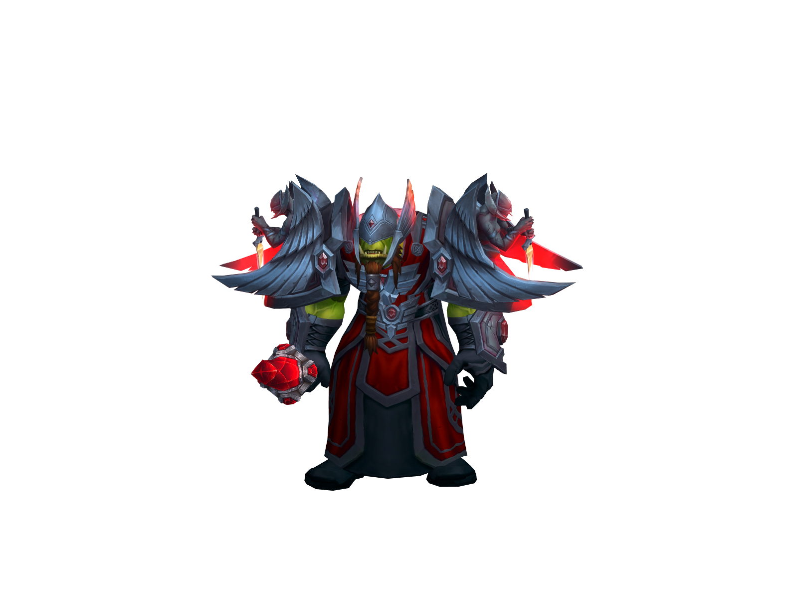 Redamm 3D character render