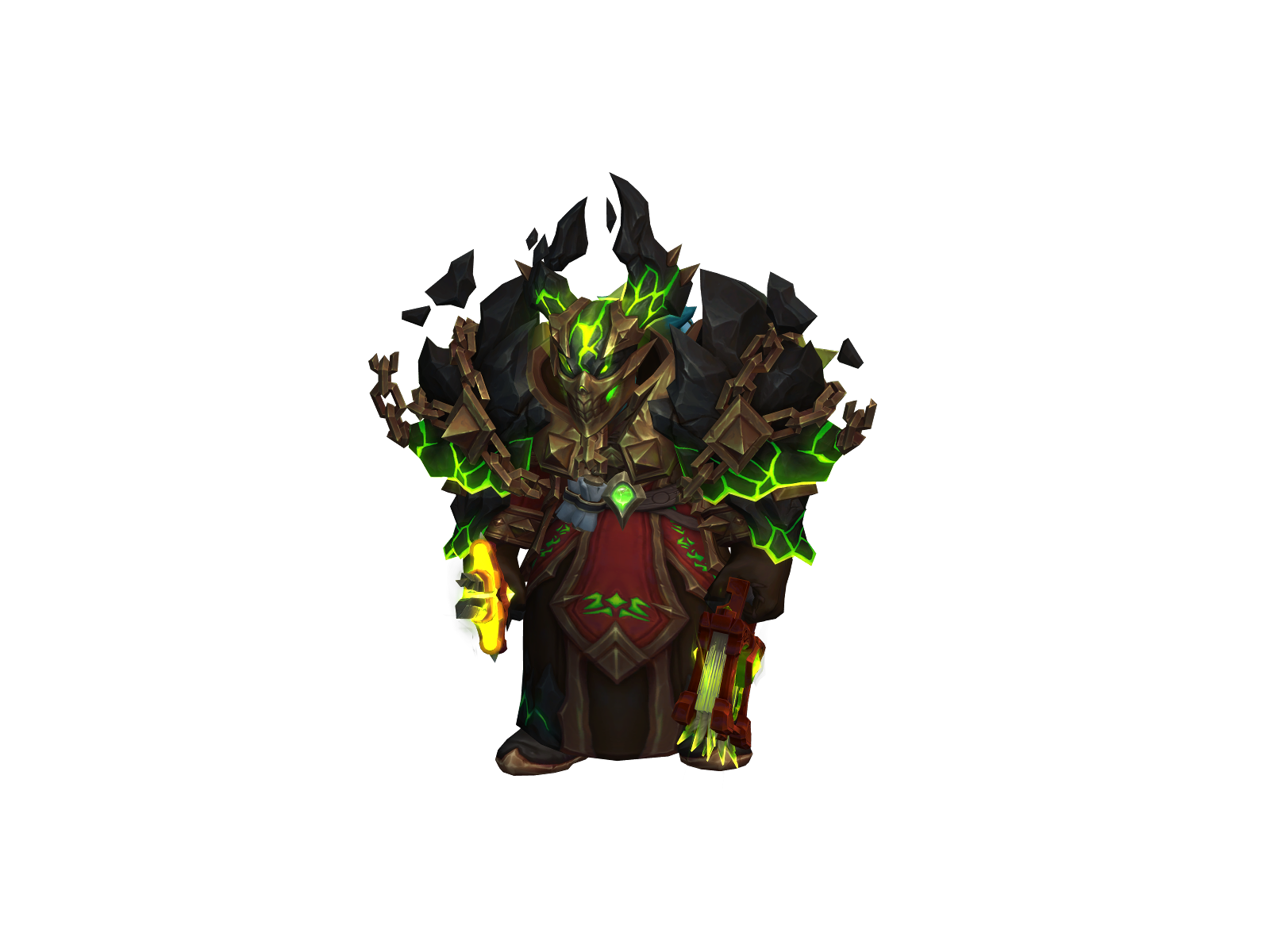 Druknar 3D character render