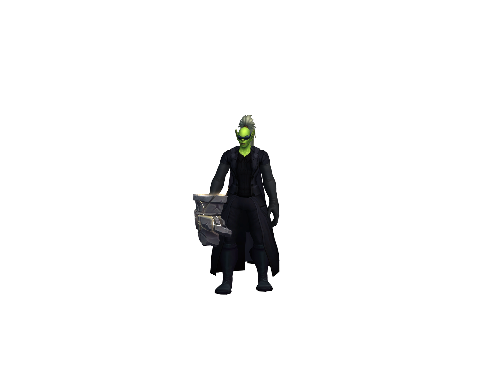 Hogmonko 3D character render