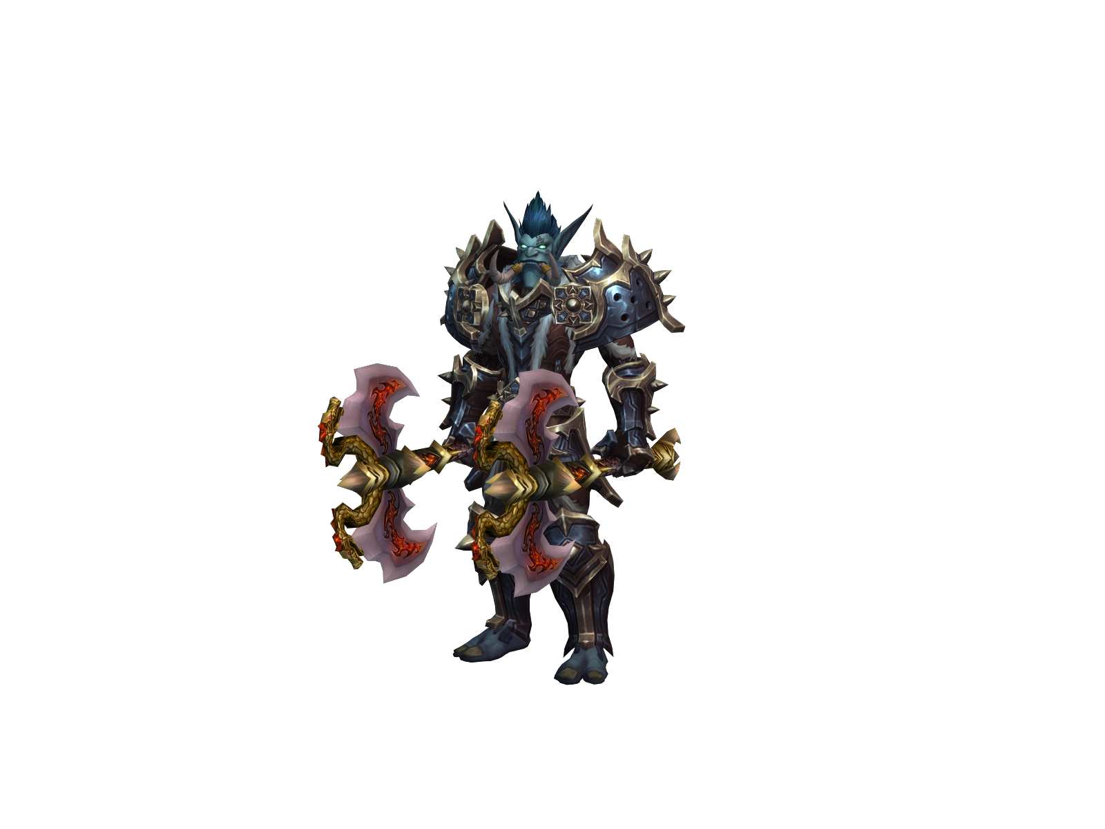 Rowsdower 3D character render