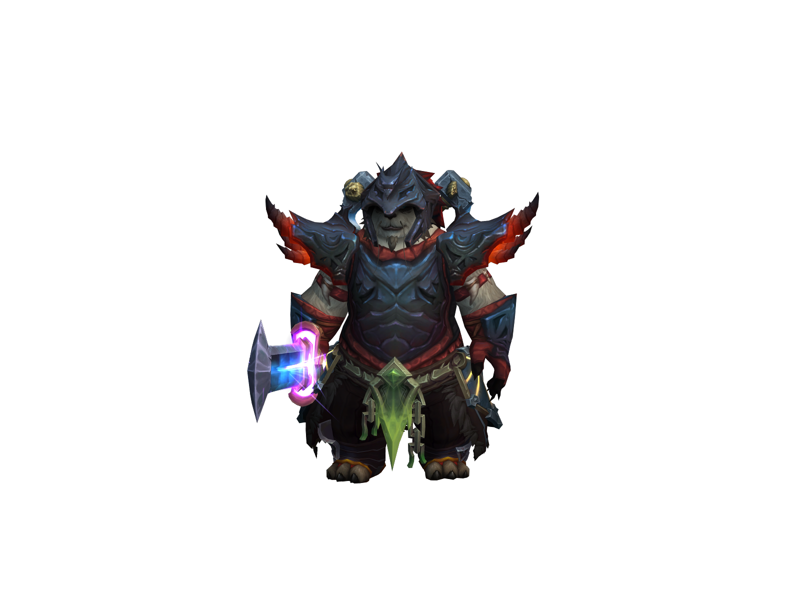 Killerbear 3D character render