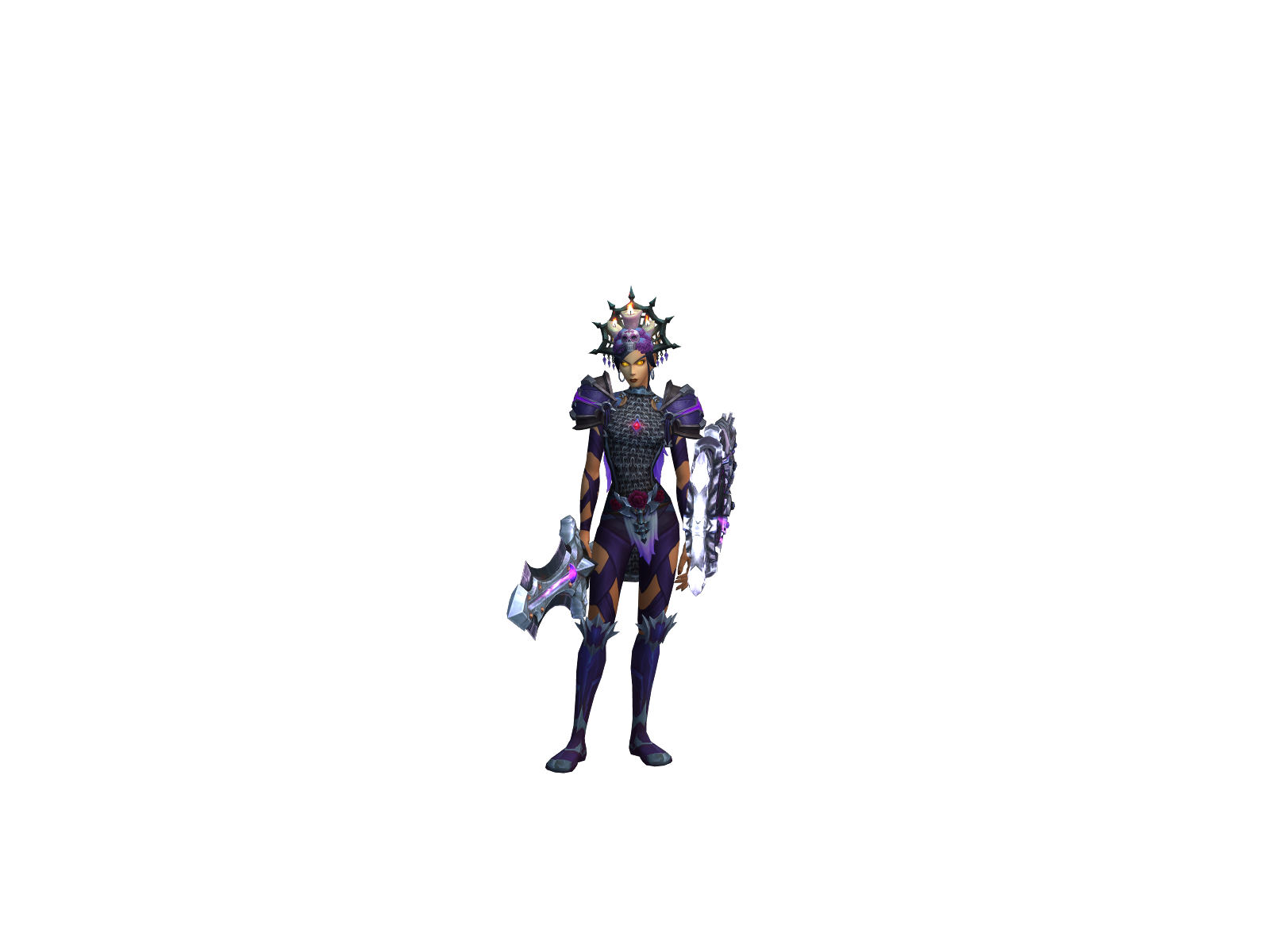 Scarletraven 3D character render